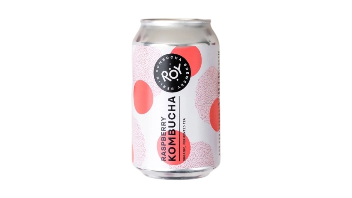 Raspberry Kombucha