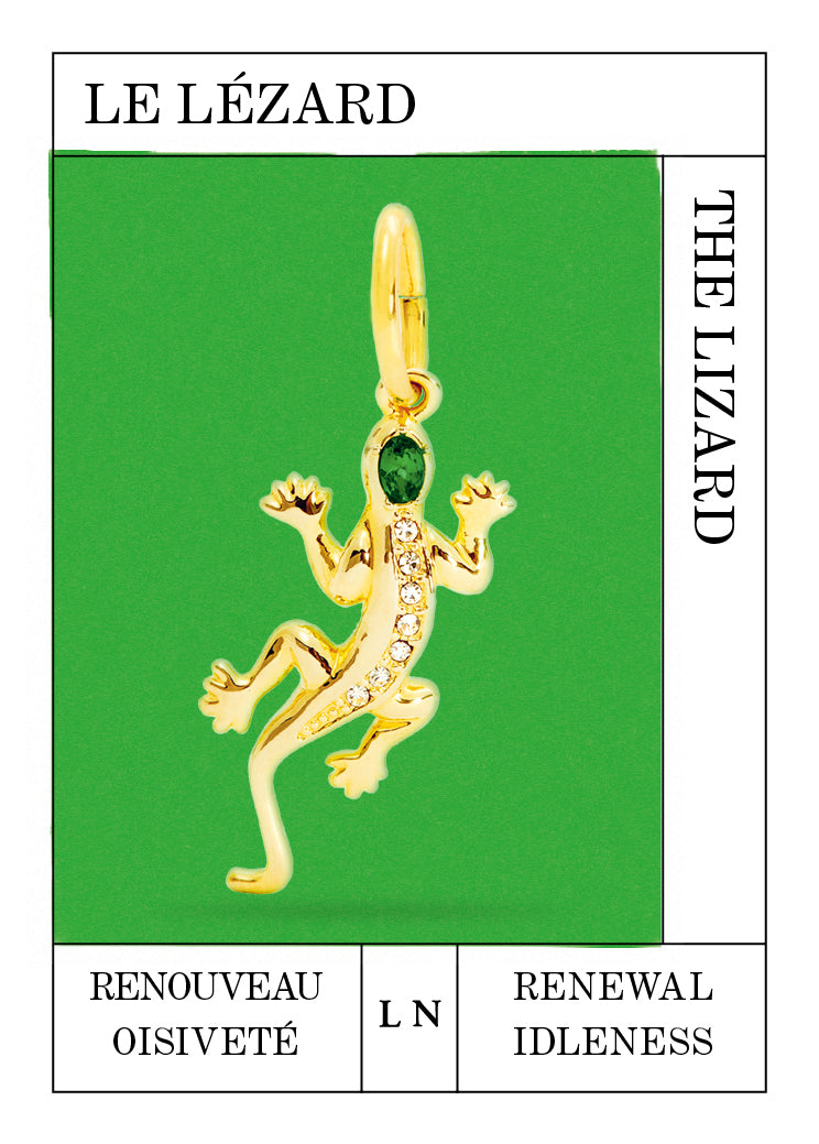 Pendant LES PENDENTIFS lézard — detail view
