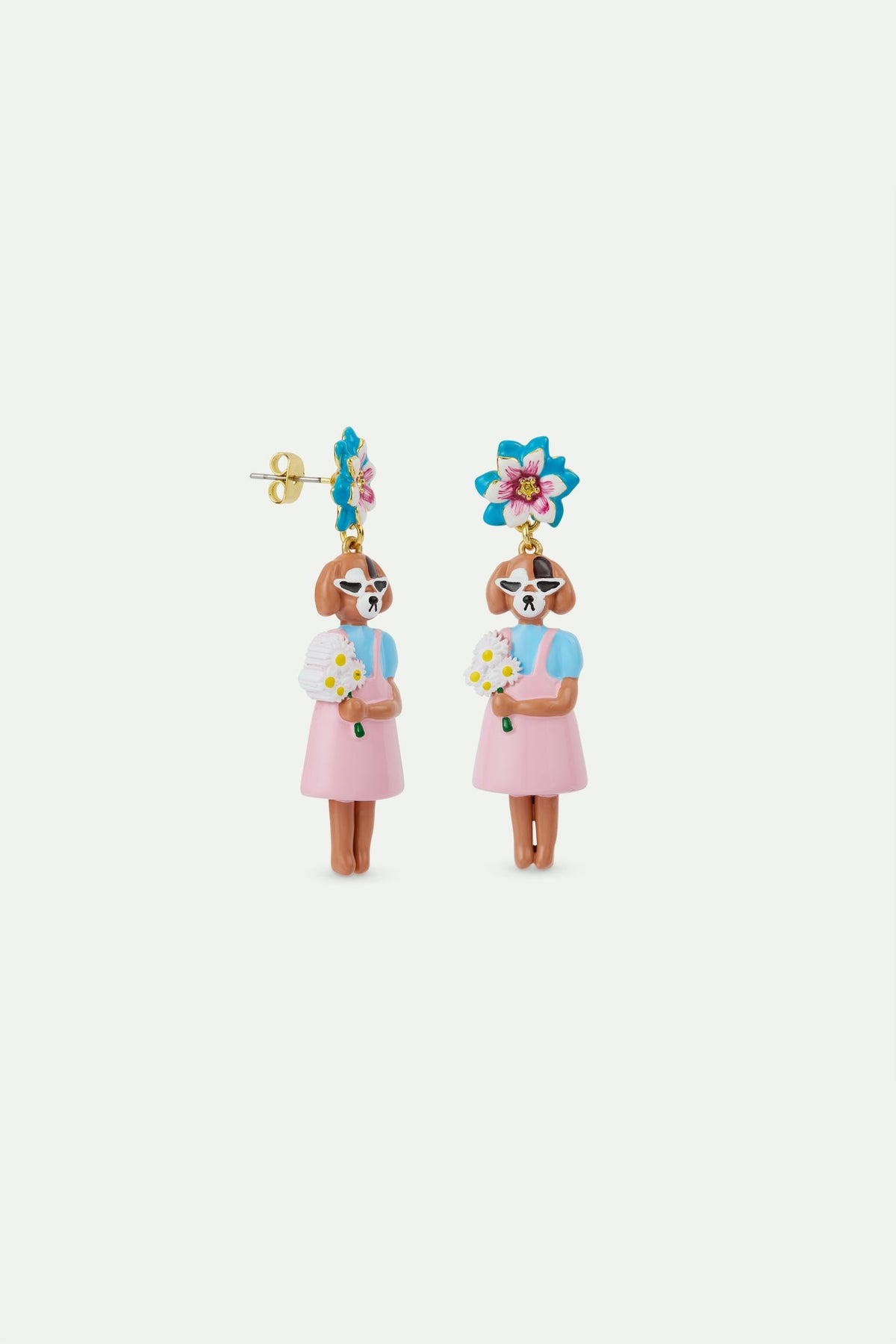 Clip Earrings HAPPY PICNIC — detail view