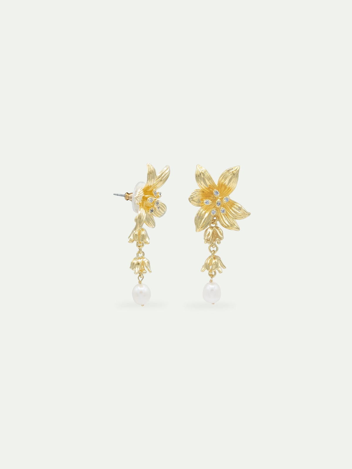 Clip Earrings PETIT TRIANON — detail view