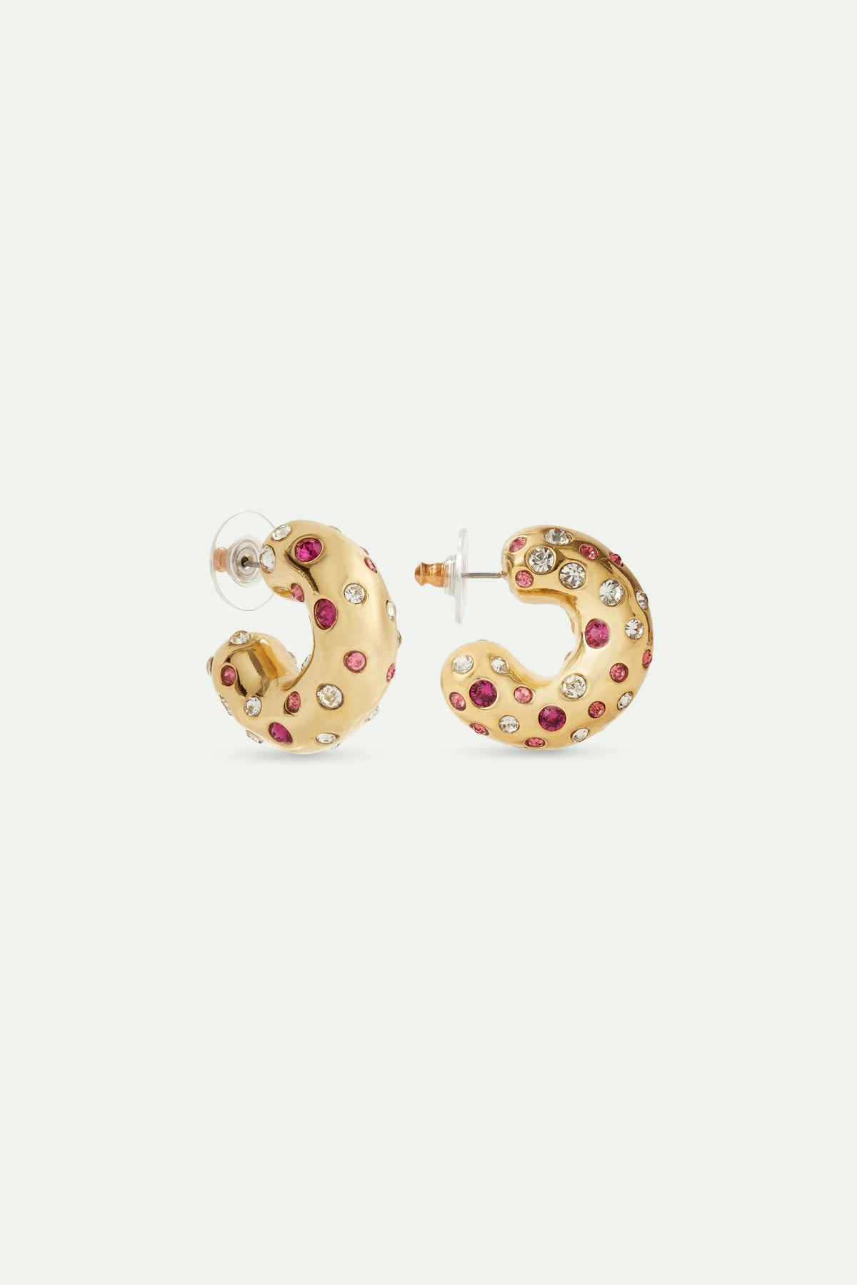 Hoop Earrings LES NEREIDES LOVES ANIMALS — detail view