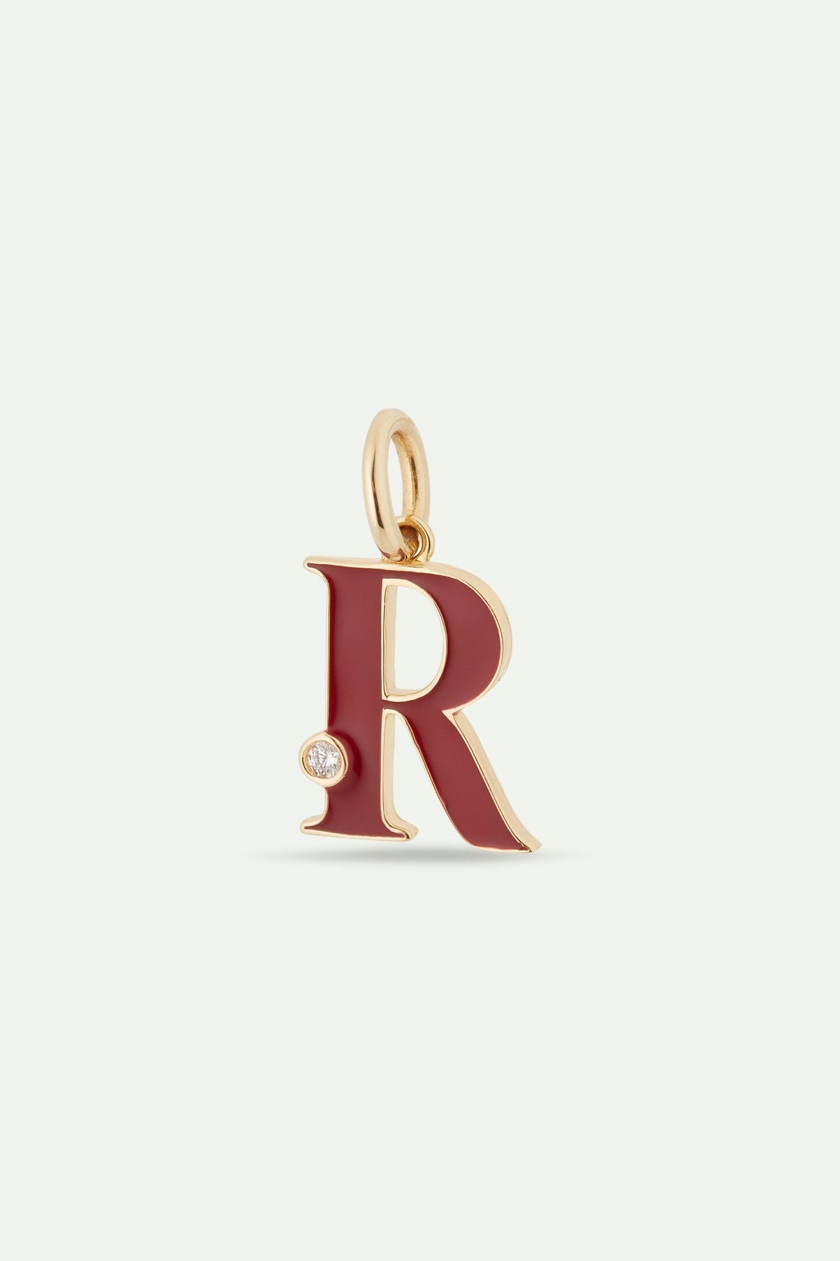Necklace 42+5cm INITIALES R — detail view