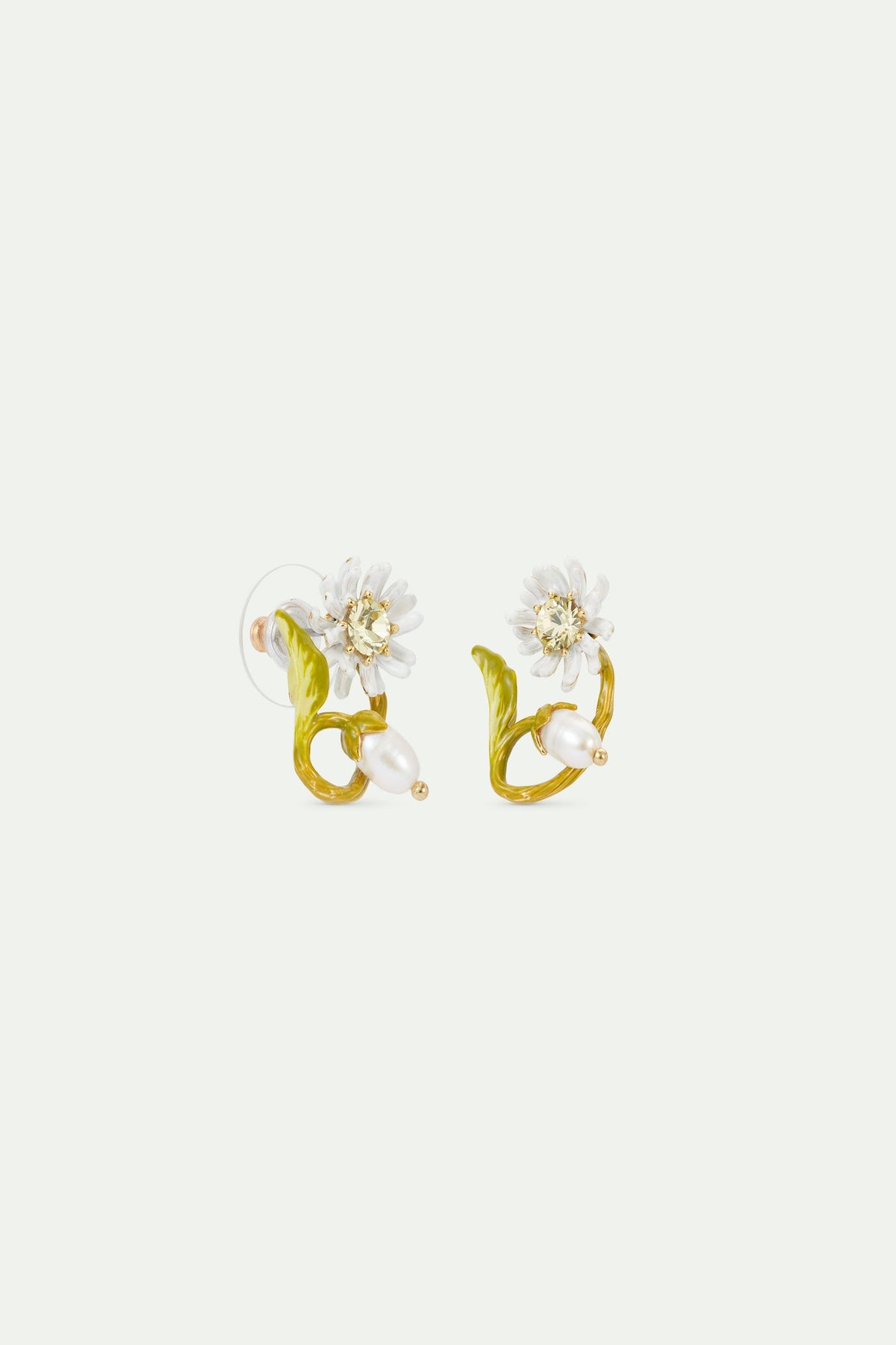 Hoop Earrings FLEUR DE ROCHE — detail view