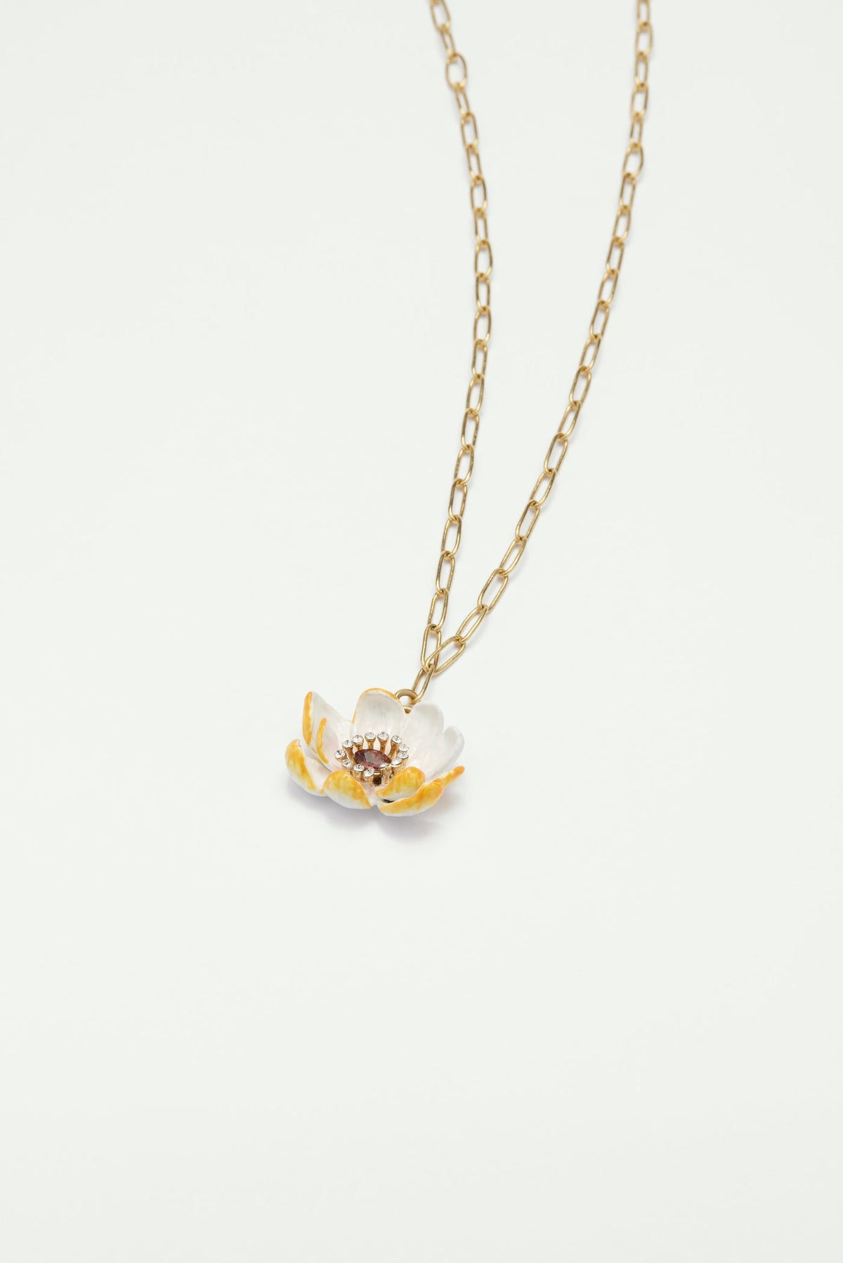 Necklace 42+5cm FLEURS IMAGINAIRES — detail view
