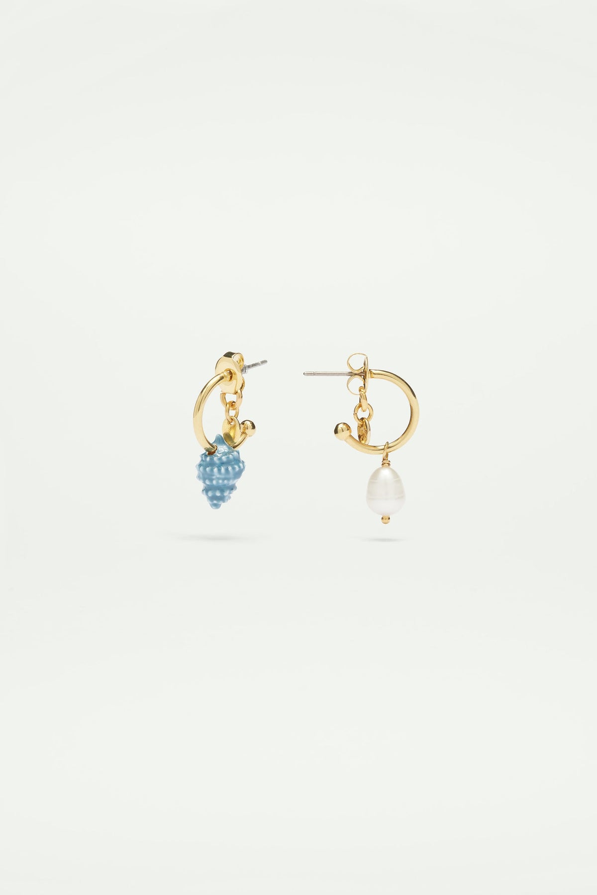 Post Earrings SPLENDEURS DES PROFONDEURS — detail view