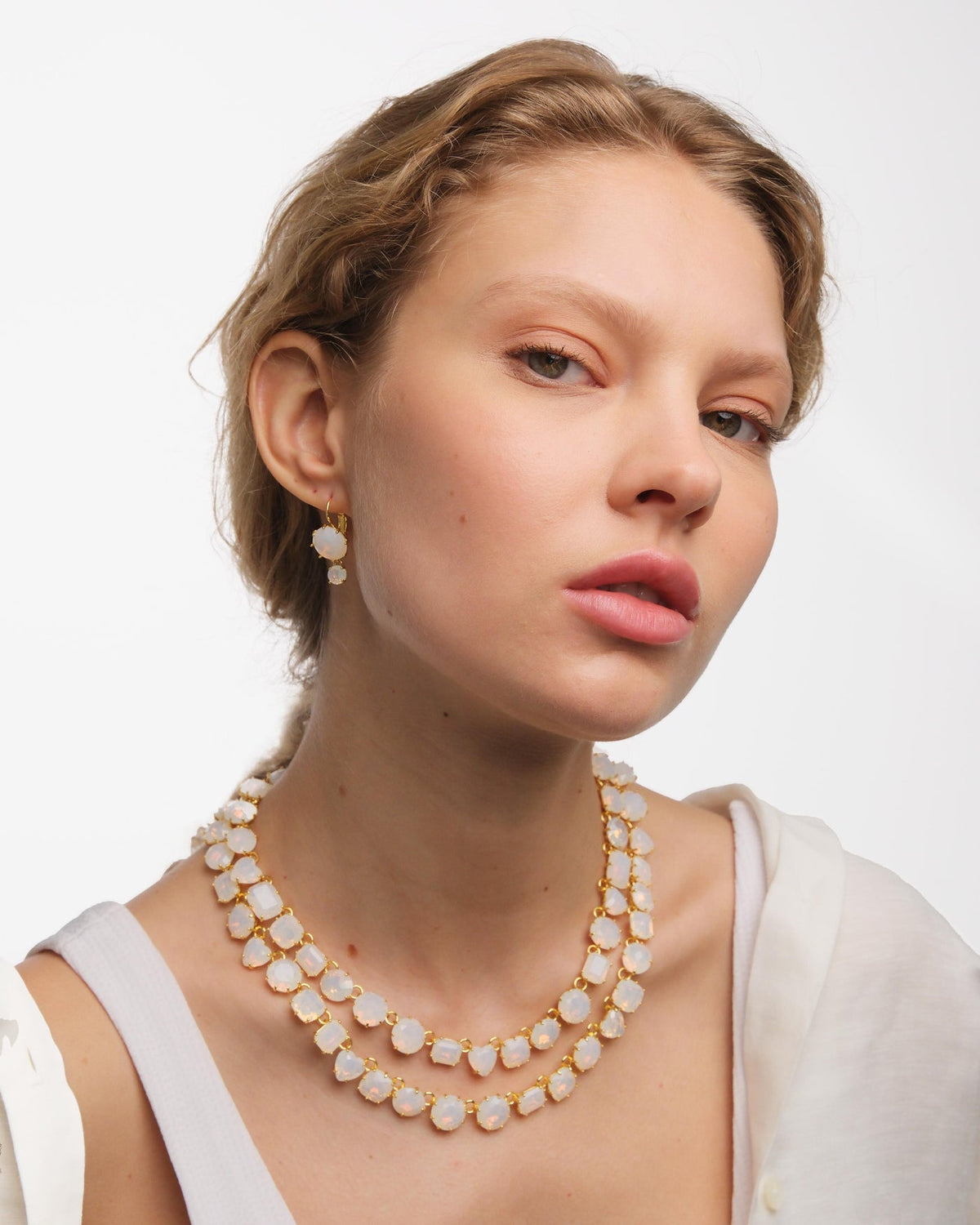 Necklace 49cm LA DIAMANTINE Etoilée — detail view