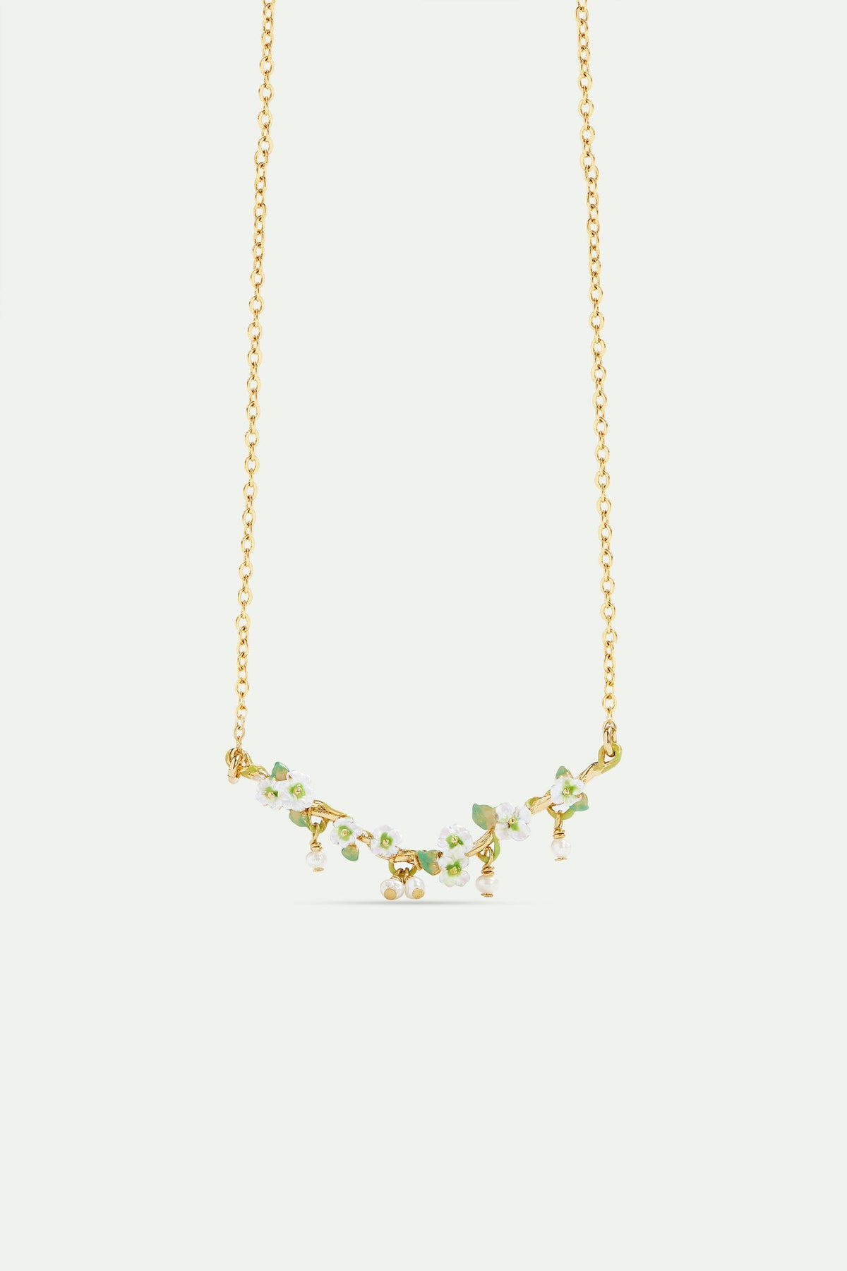 Necklace 40+5cm JARDIN D'HORTENSE — front view