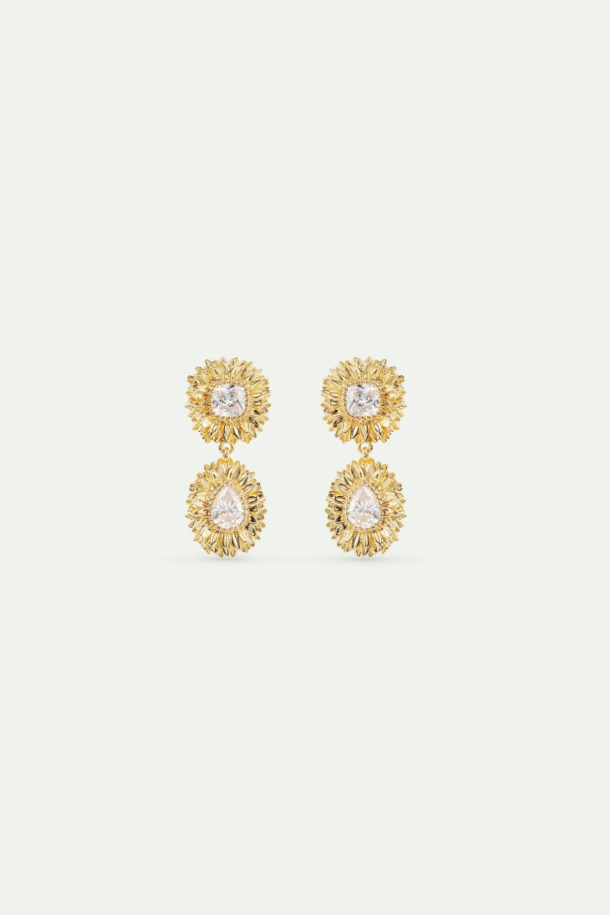 Post Earrings NATURE FLAMBOYANTE — front view