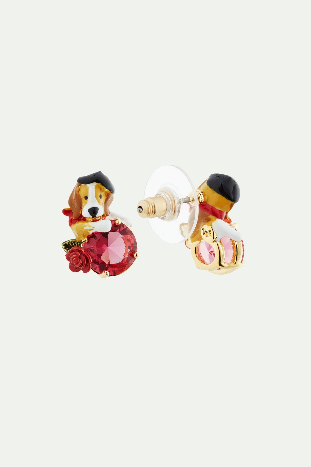 Post Earrings SOUVENIRS DE PARIS — detail view