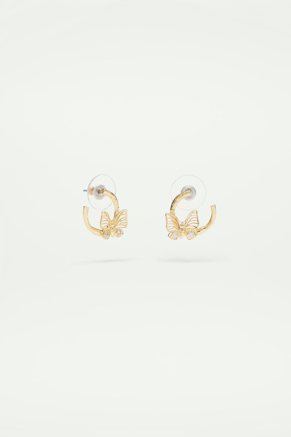 Post Earrings NATURE FLAMBOYANTE — detail view