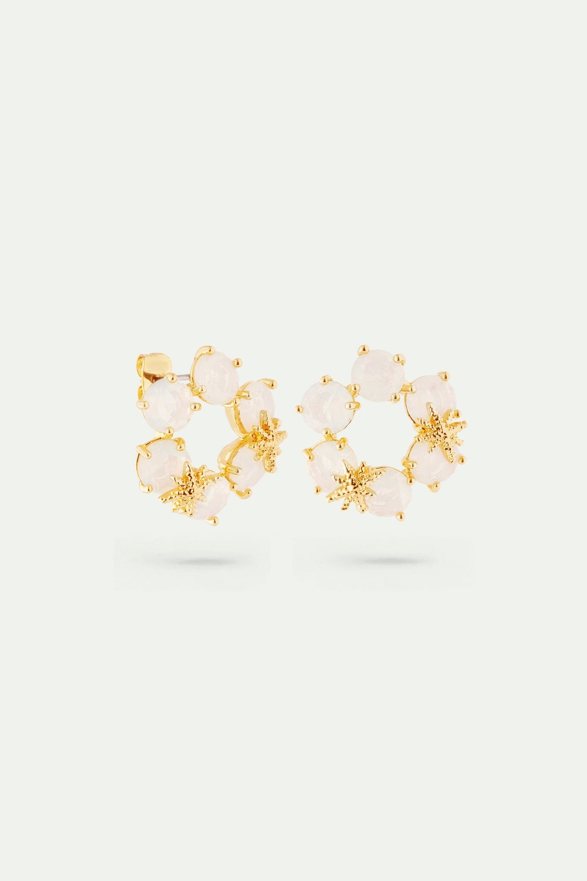 Clip Earrings LA DIAMANTINE Etoilée — detail view