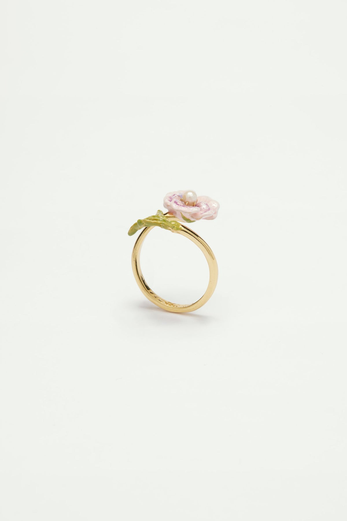 Adjustable Ring MILLE PENSEES — front view