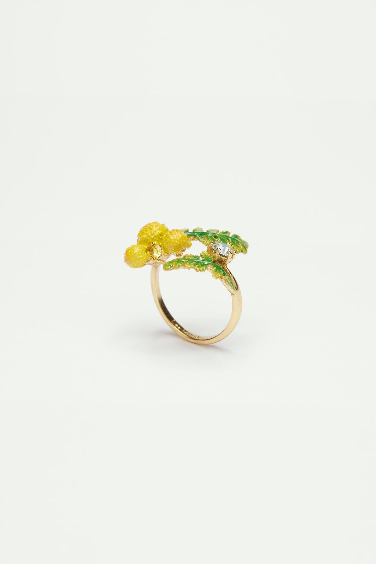 Adjustable Ring JARDINS DE PROVENCE Mimosa — front view