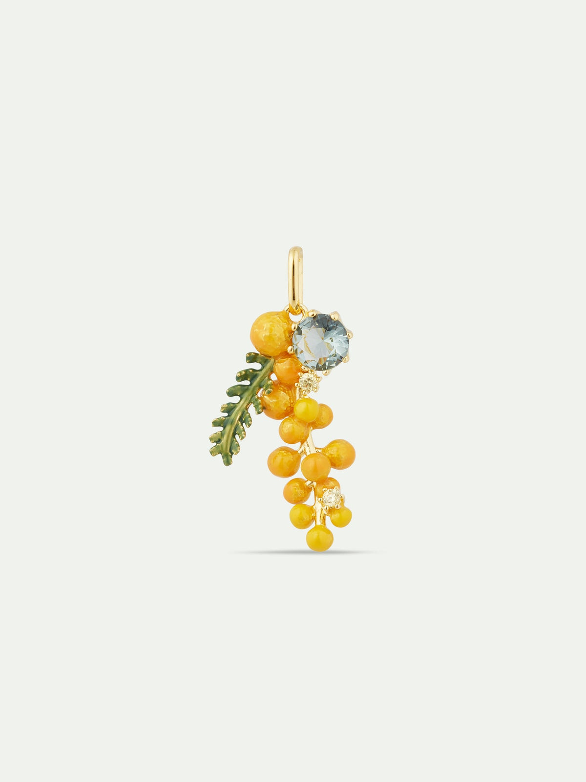 Pendant LES PENDENTIFS mimosa — front view