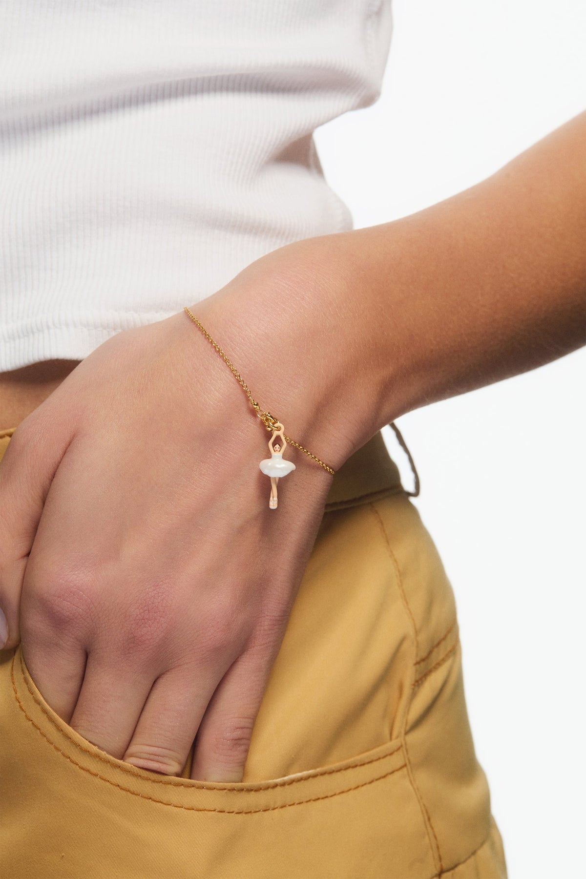 Bracelet MINI PAS DE DEUX — worn by a model