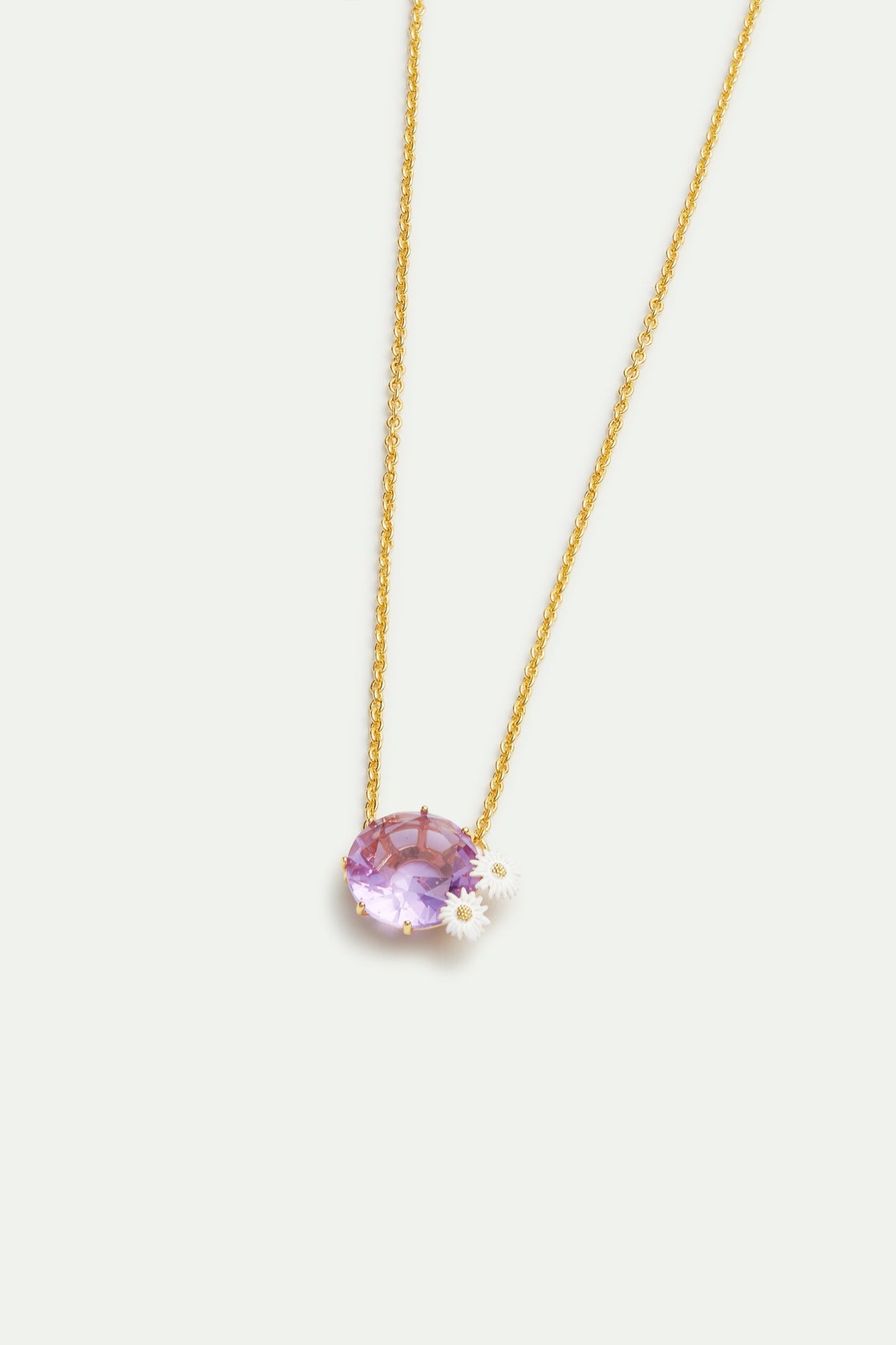 Necklace 38+5cm LA DIAMANTINE Marguerite — detail view