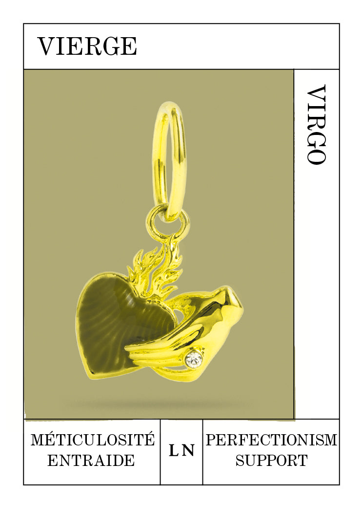 Pendant LES PENDENTIFS ASTRO Vierge — detail view