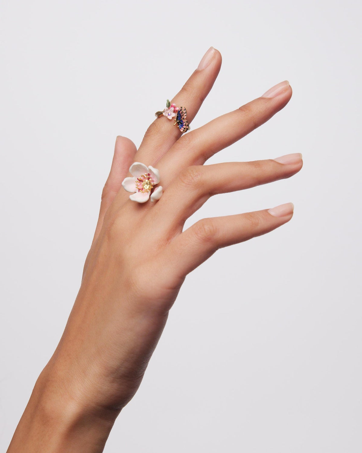 Adjustable Ring HANAMI — detail view