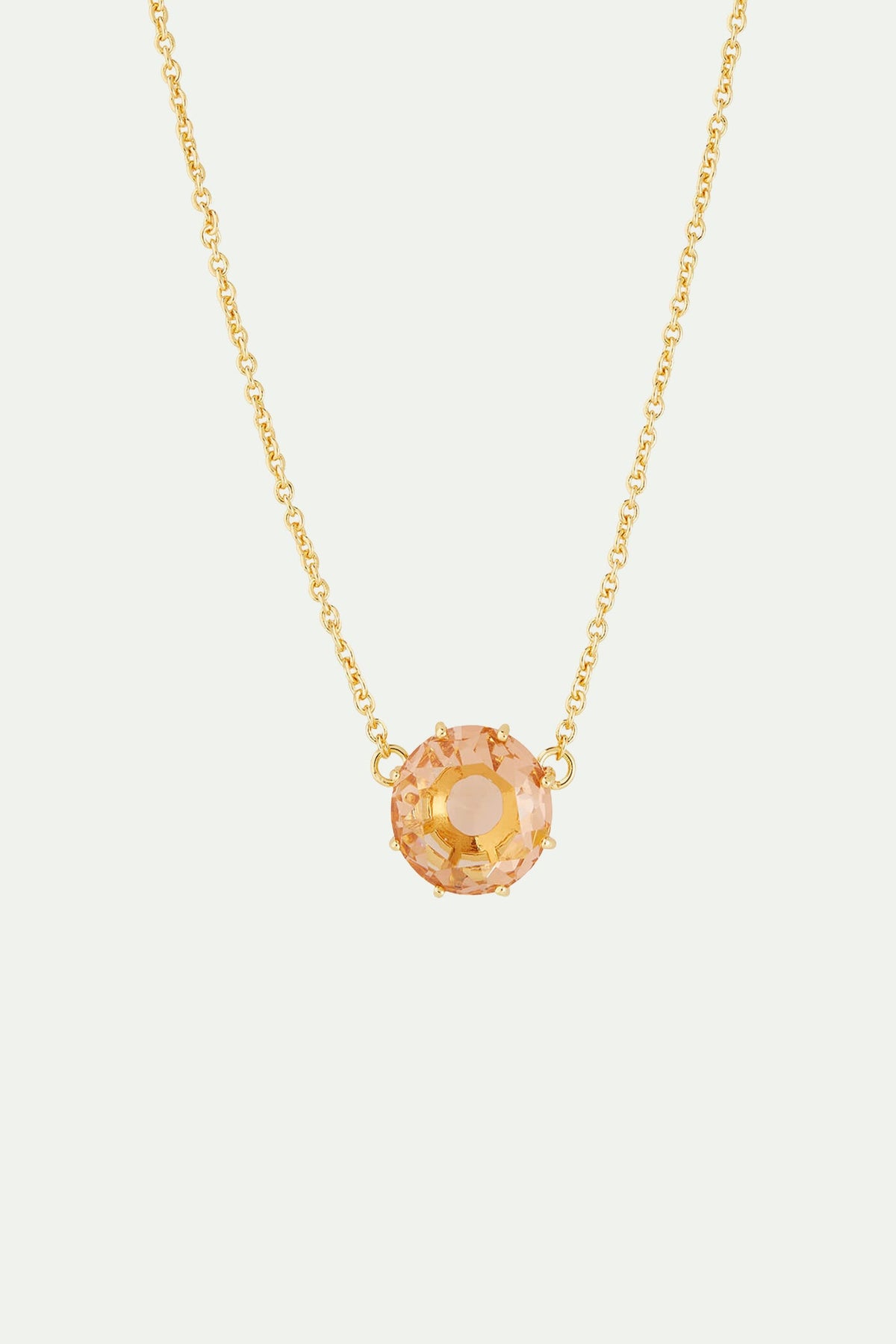 Necklace 38+5cm LA DIAMANTINE Fleurs des Poètes — front view