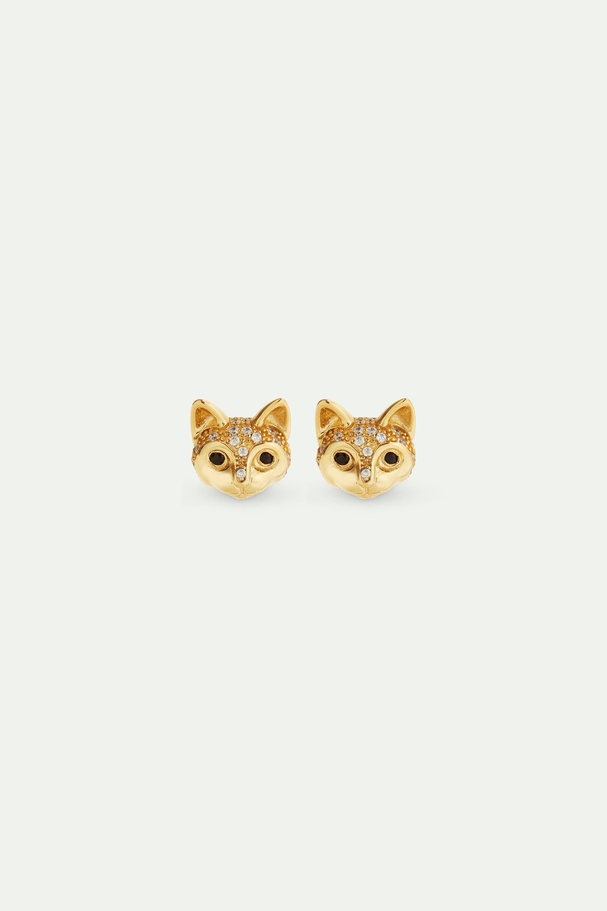 Post Earrings LES NEREIDES LOVES ANIMALS — front view