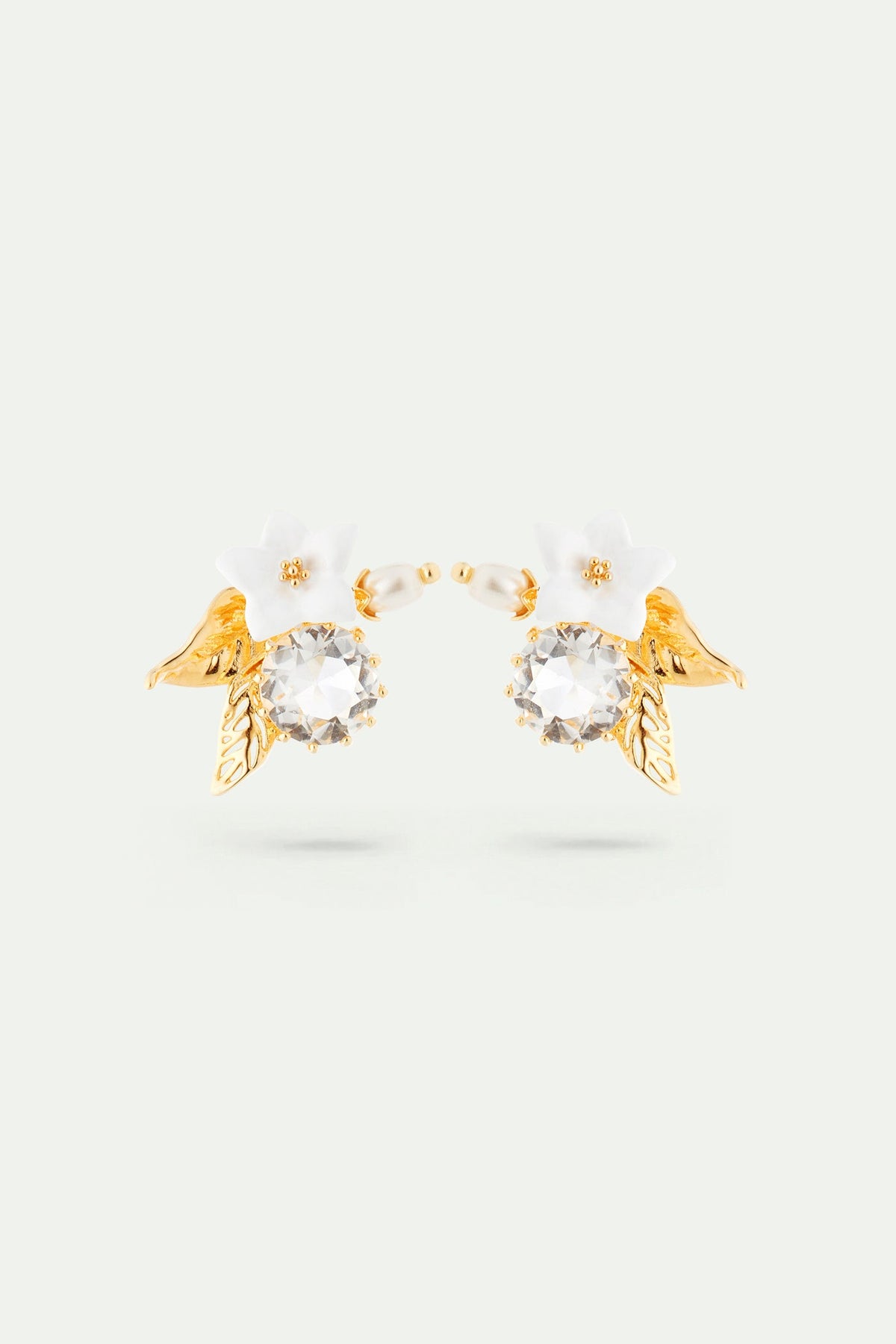 Post Earrings LA PETITE MESSAGERE — front view