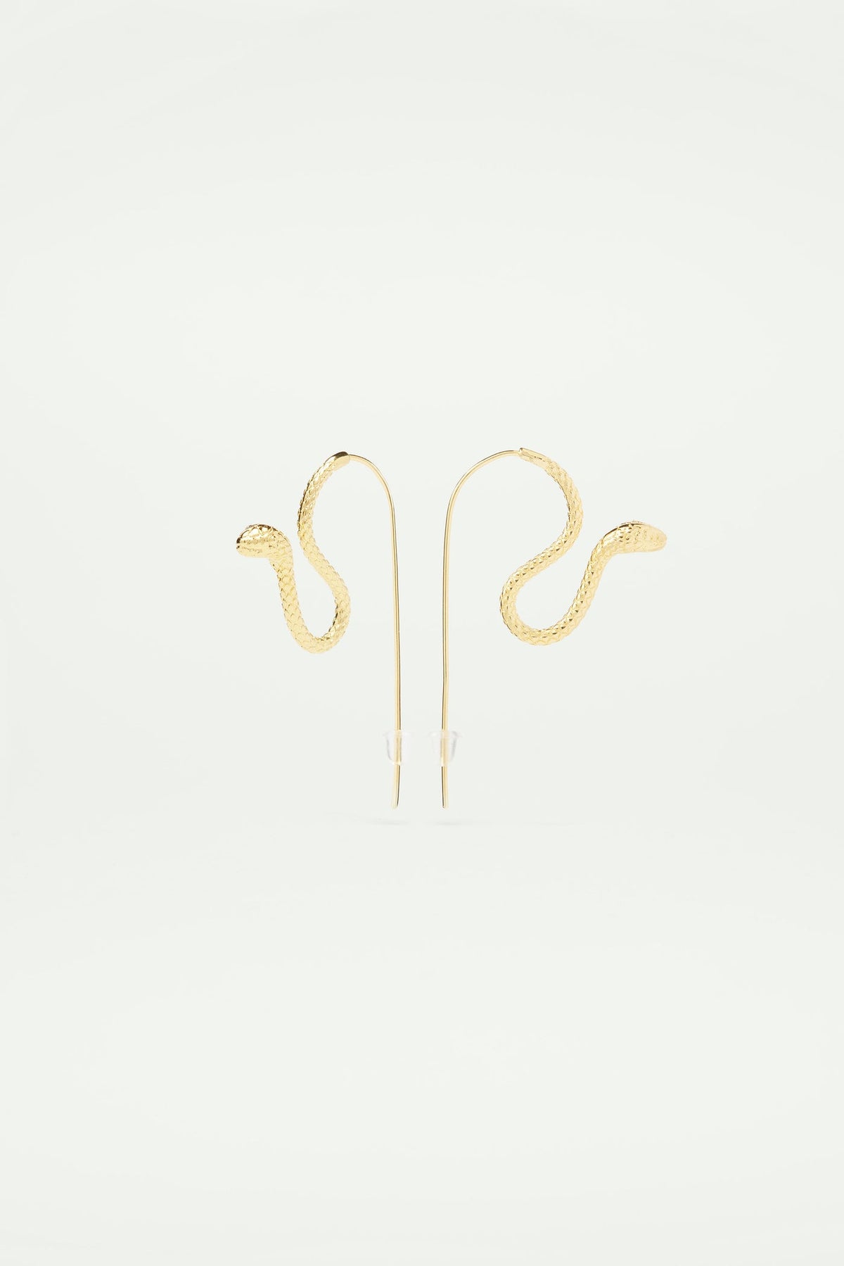 Hoop earrings NATURE FLAMBOYANTE — detail view