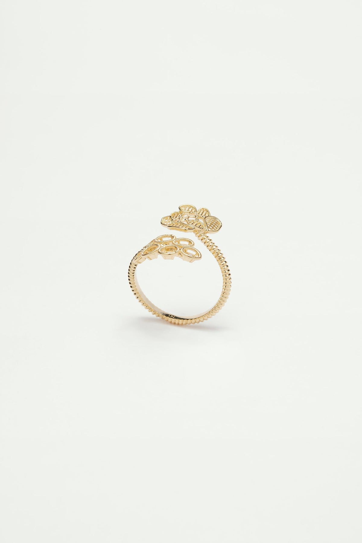 Adjustable Ring FIL D'OR — front view