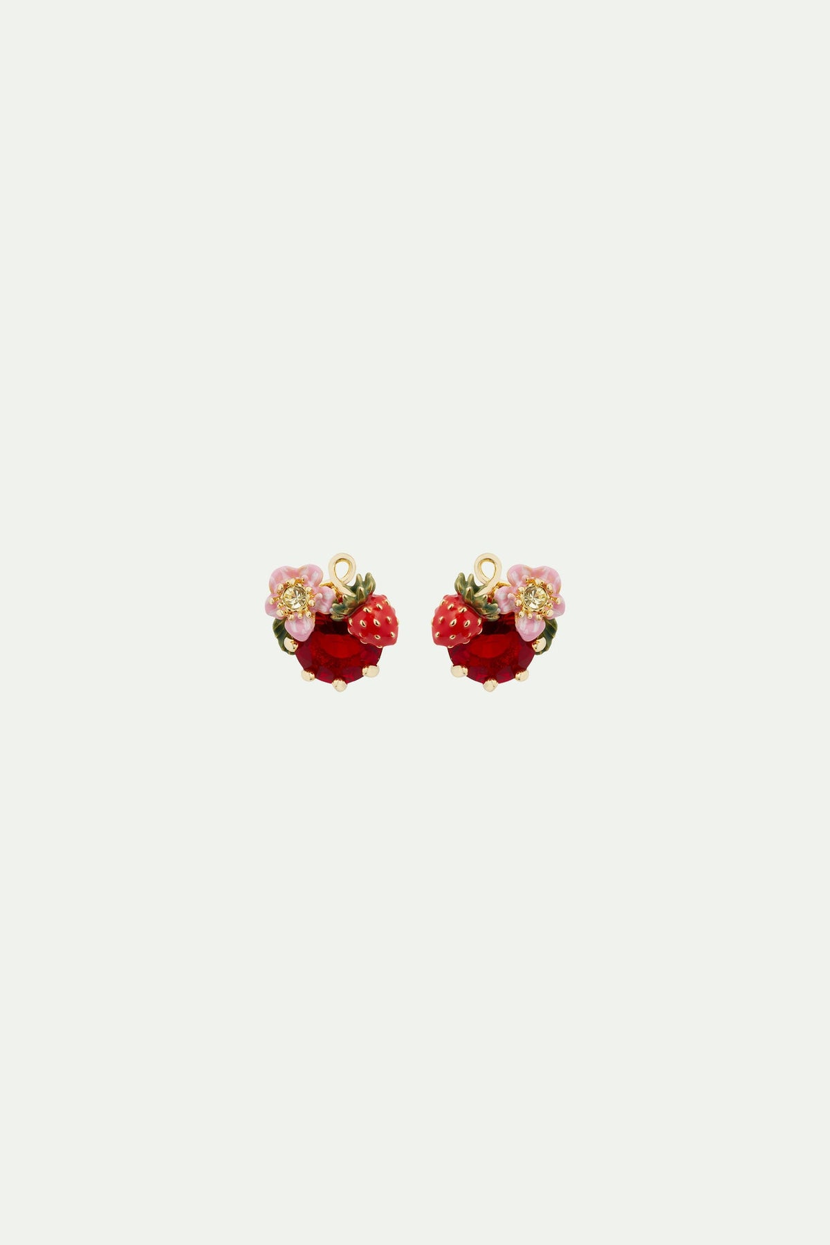 Clip Earrings LE BOIS GOURMAND — front view