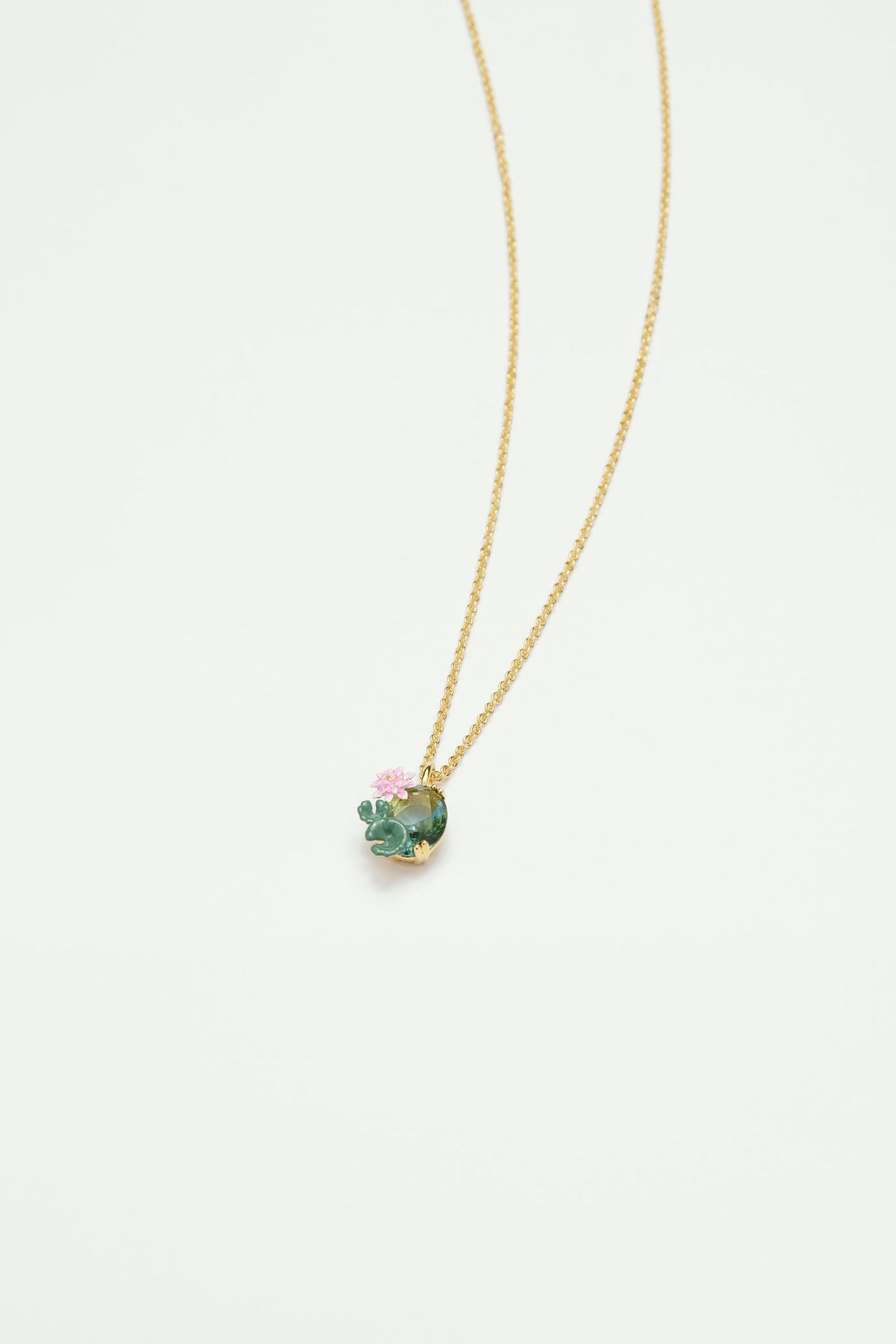 BZ400710 - Necklace 40+5cm LES NYMPHEAS — detail view
