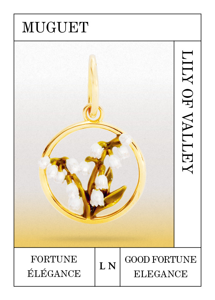 Pendant LES PENDENTIFS muguet — detail view