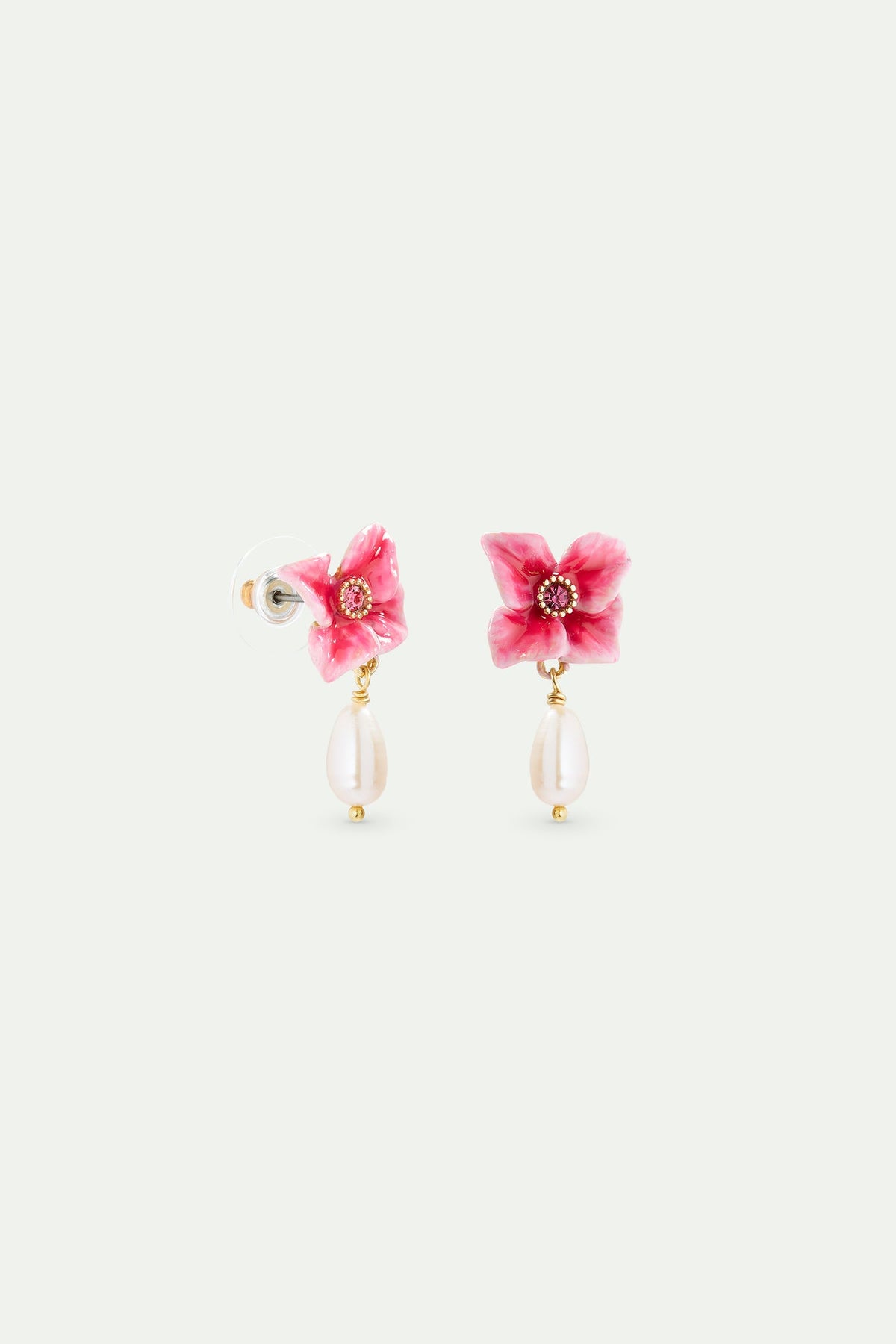Clip Earrings JARDIN D'HORTENSE — detail view