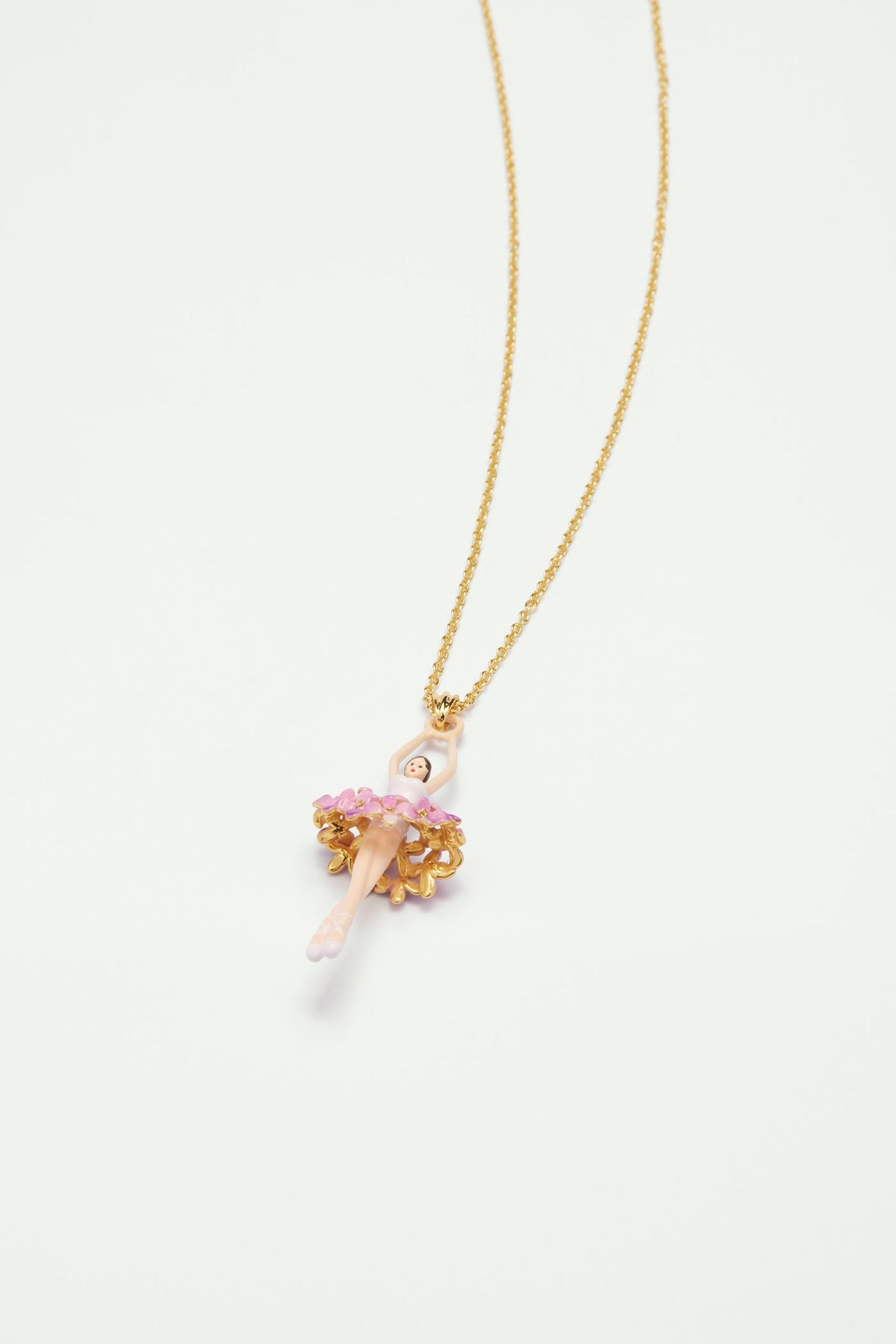 Necklace 55cm PAS DE DEUX Fleurs des Poètes — detail view