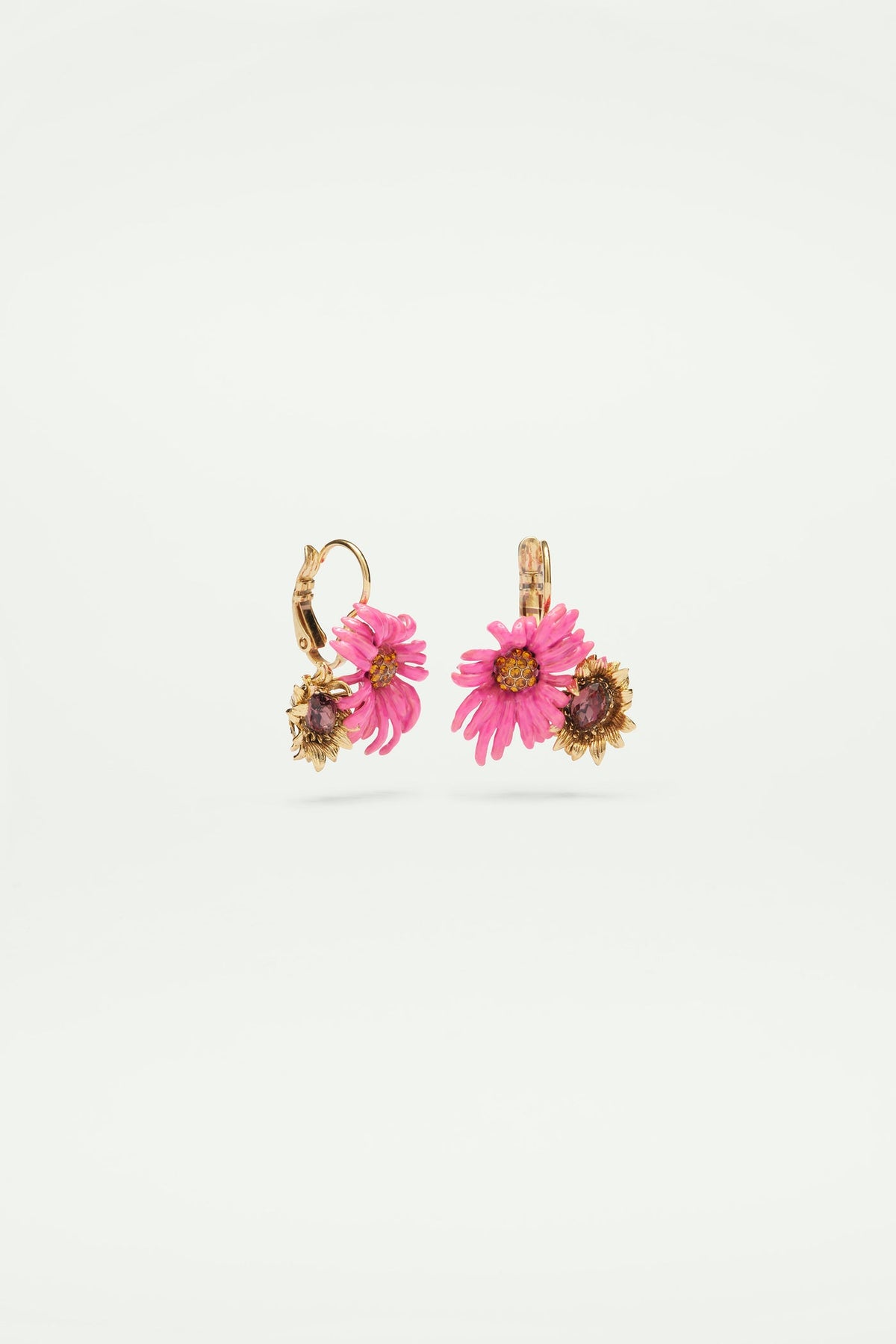 Sleeper Earrings FLEURS IMAGINAIRES — detail view
