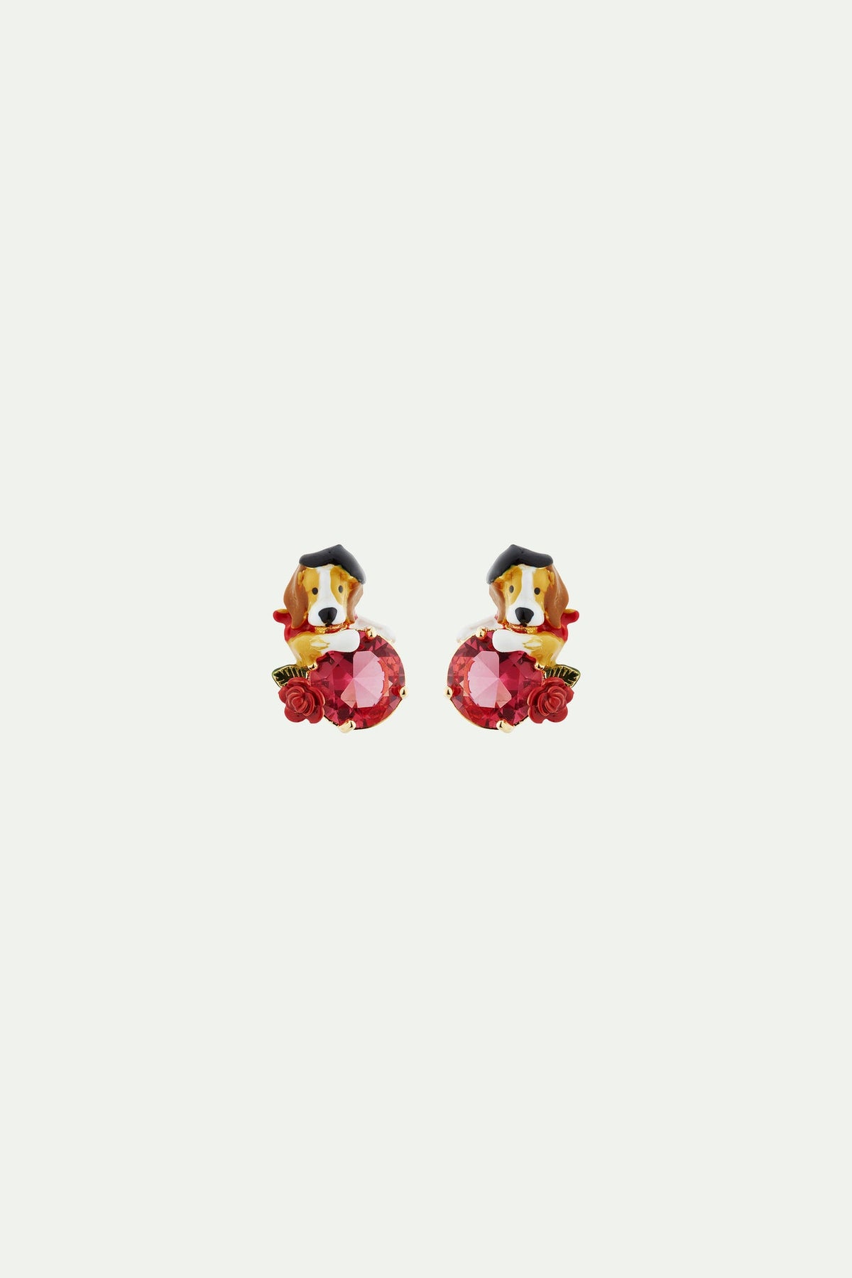 Post Earrings SOUVENIRS DE PARIS — front view