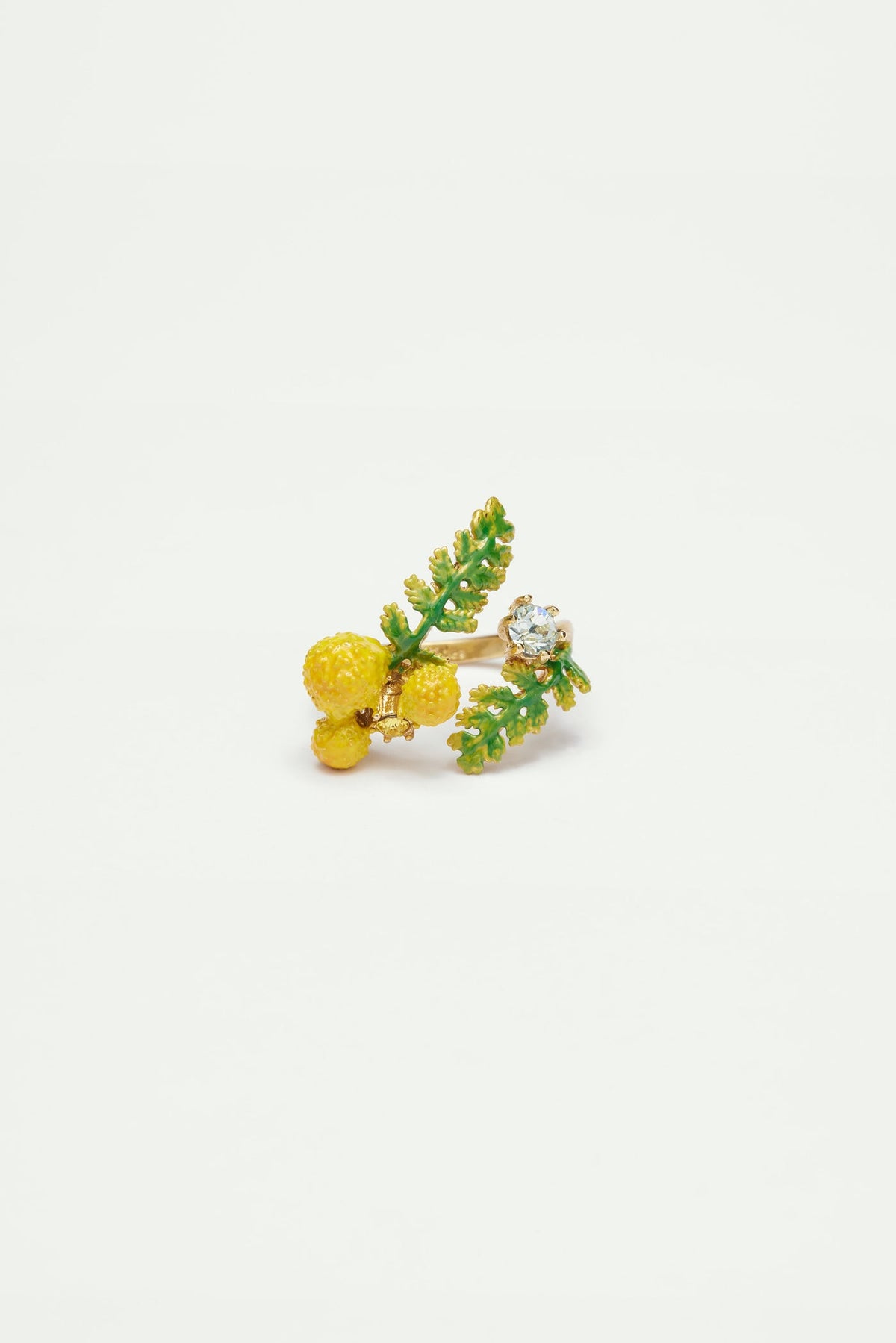 Adjustable Ring JARDINS DE PROVENCE Mimosa — detail view