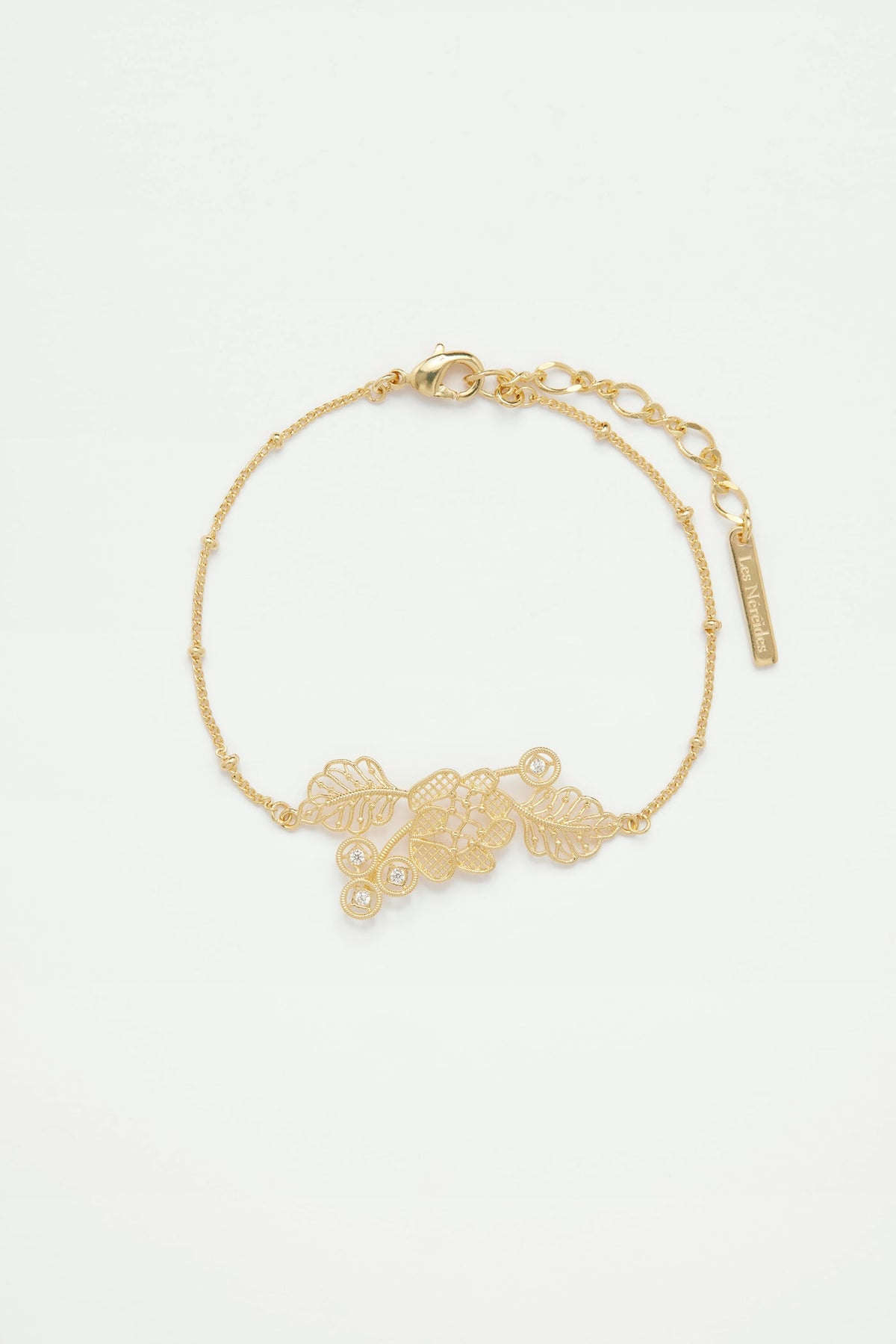 Bracelet 15.5+3.5cm FIL D'OR — front view