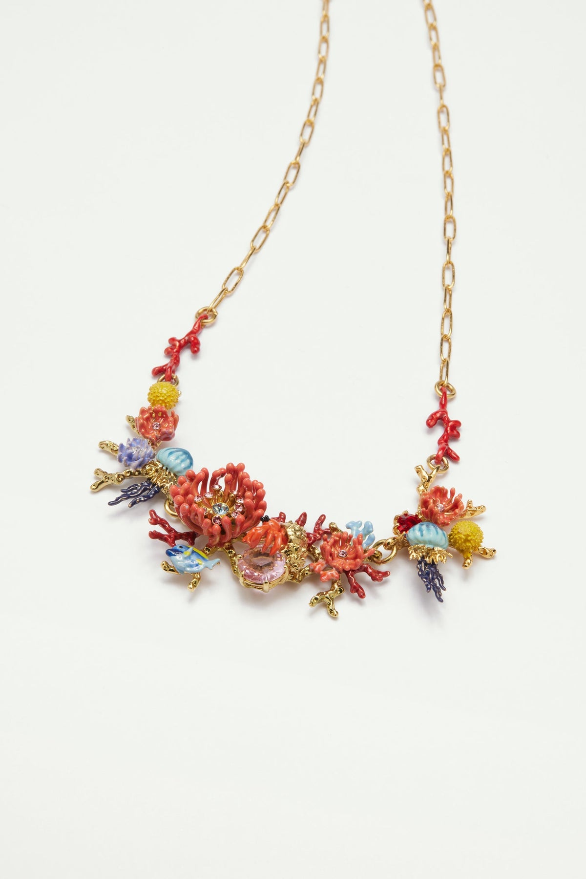 Necklace 42+5cm SPLENDEURS DES PROFONDEURS — detail view