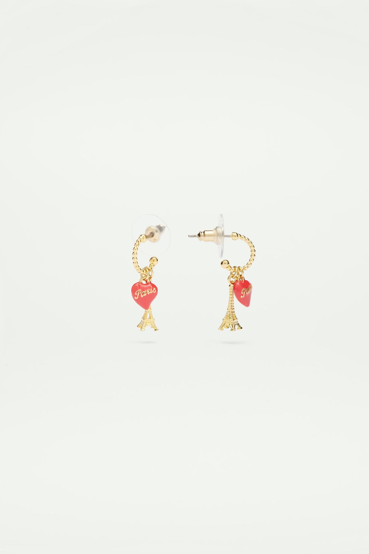 Post Earrings SOUVENIRS DE PARIS — detail view