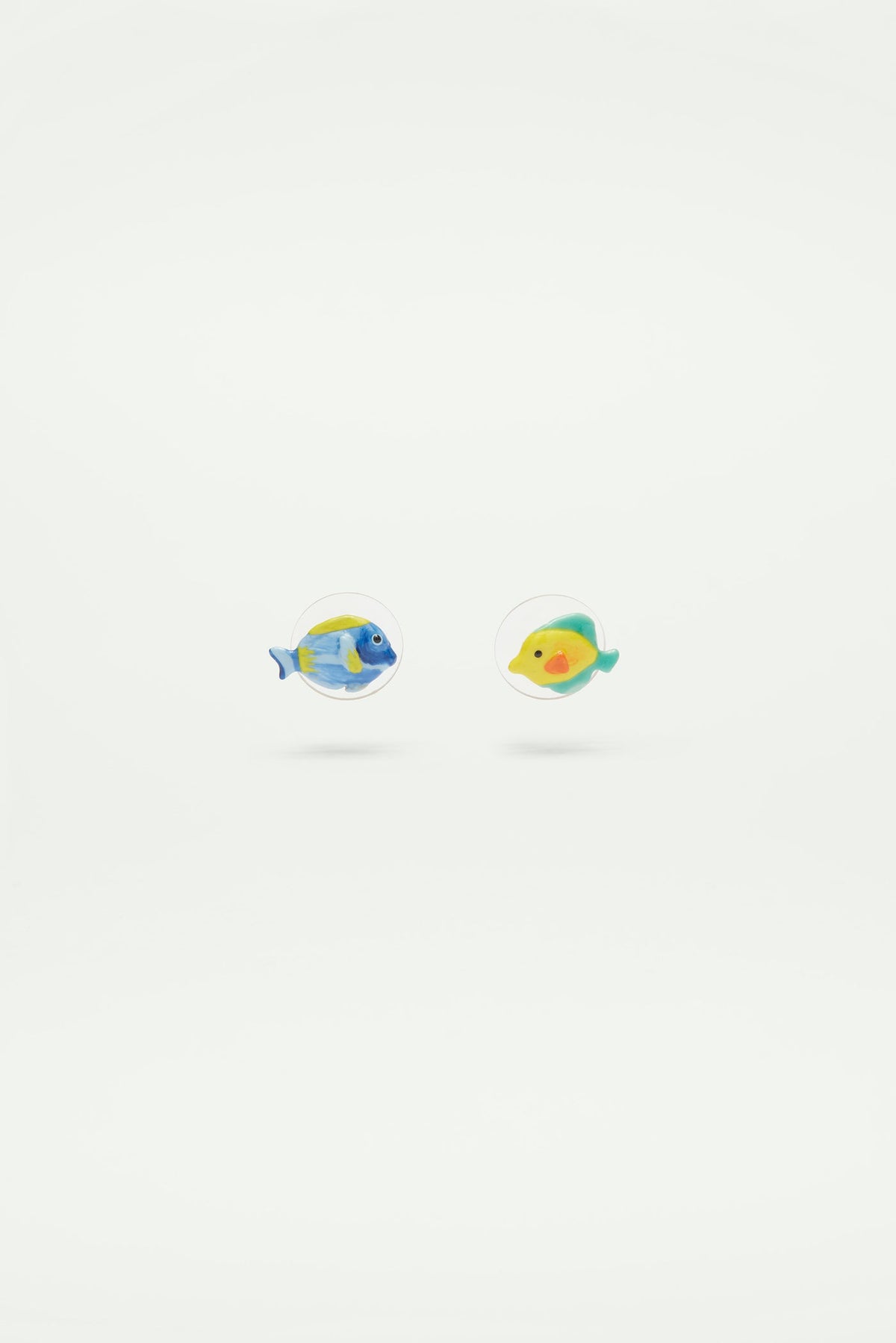 Post Earrings SPLENDEURS DES PROFONDEURS — front view
