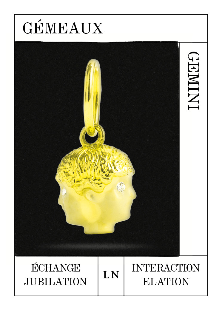 Pendant LES PENDENTIFS ASTRO Gémeaux — detail view