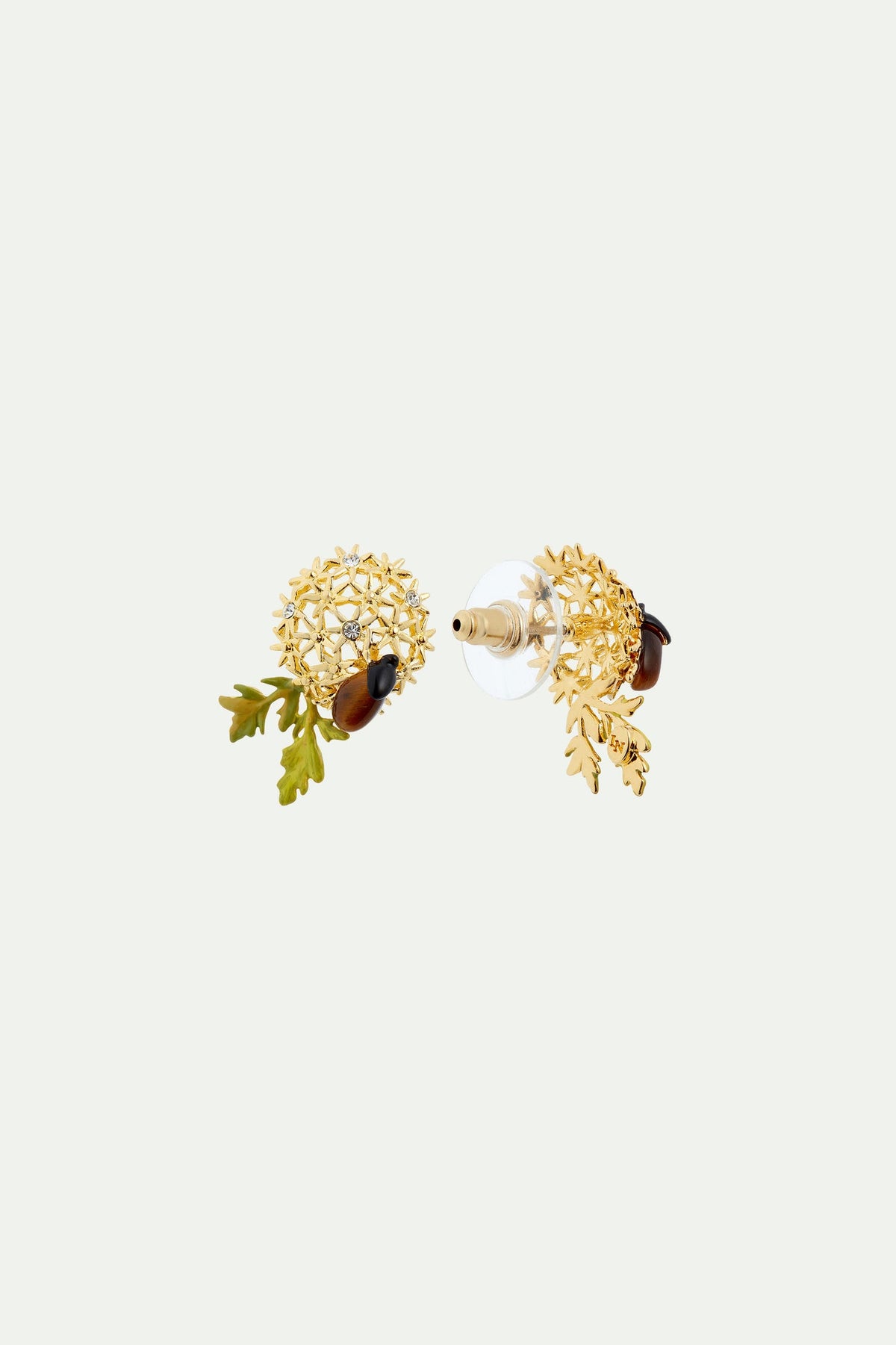 Post Earrings FLEURS DE POETES — detail view