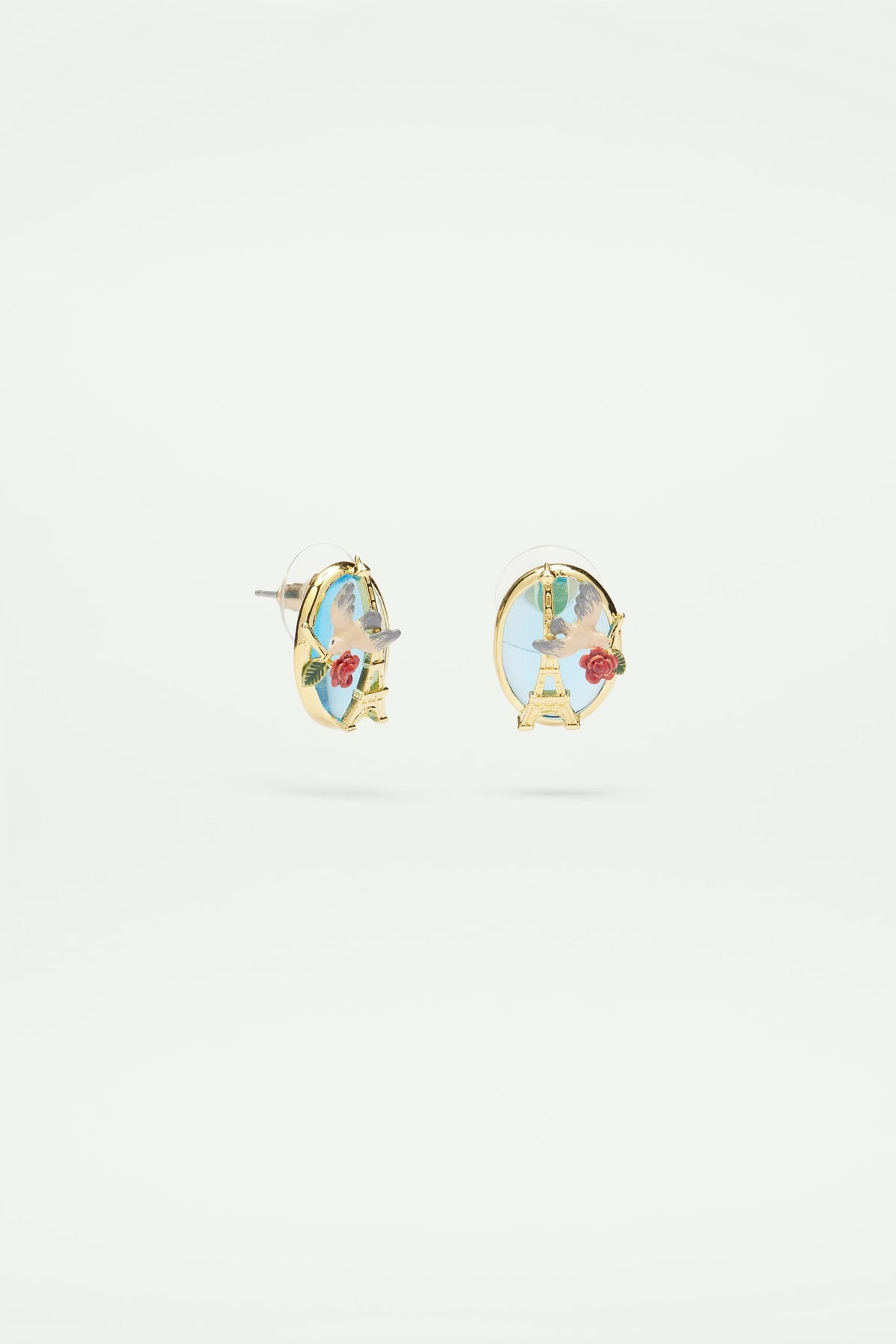 Clip Earrings SOUVENIRS DE PARIS — detail view