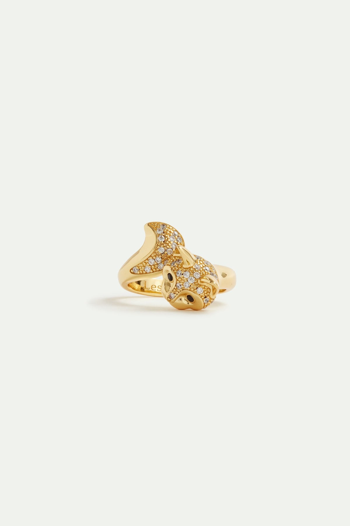 Adjustable Ring LES NEREIDES LOVES ANIMALS — detail view