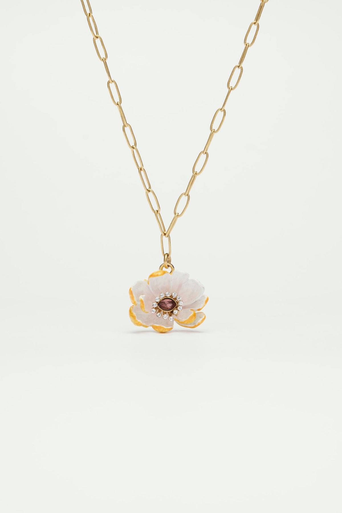 Necklace 42+5cm FLEURS IMAGINAIRES — front view