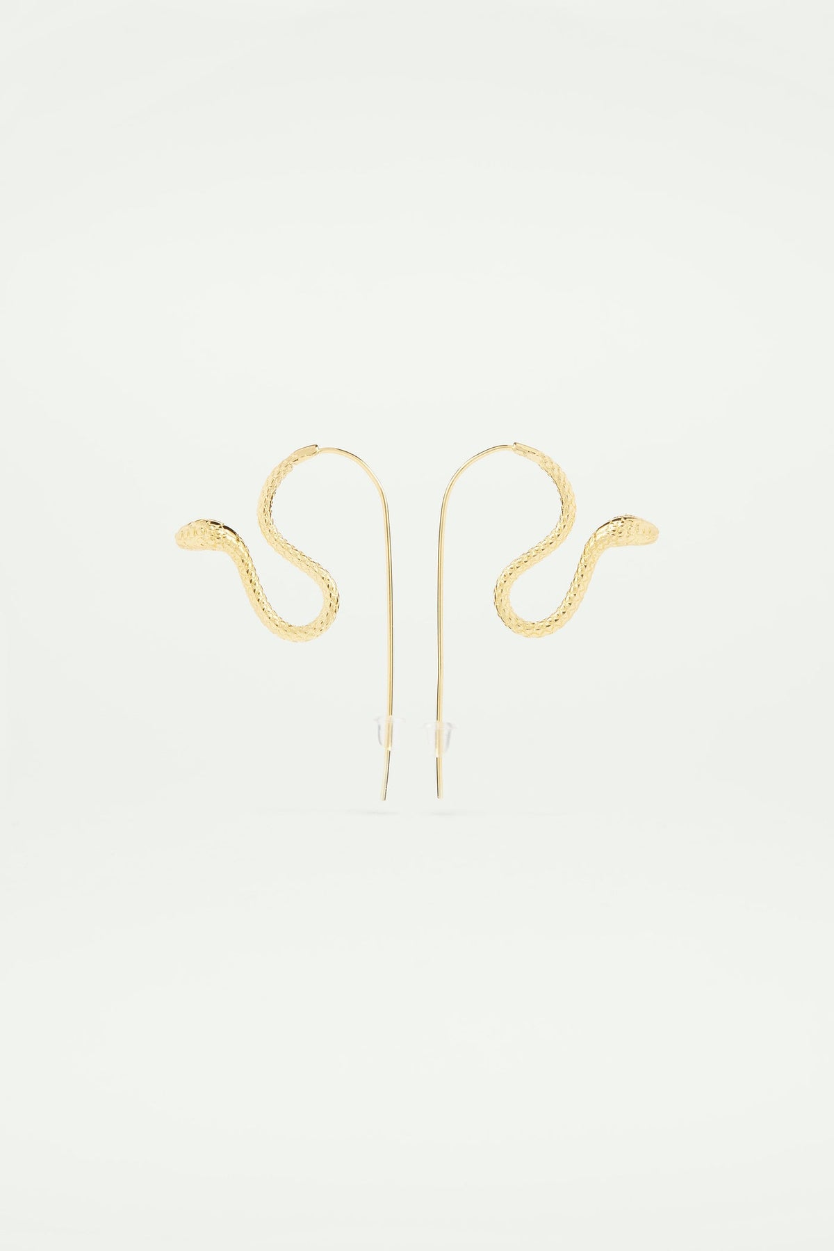 Hoop earrings NATURE FLAMBOYANTE — front view