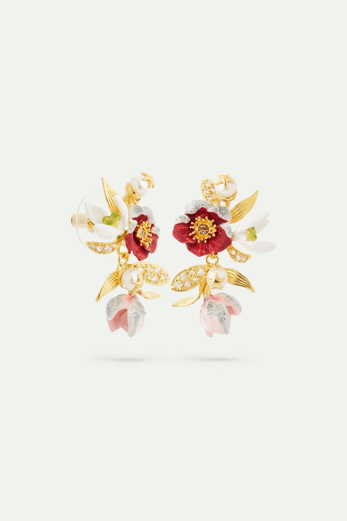 Clip Earrings VELOURS D'HIVER — detail view