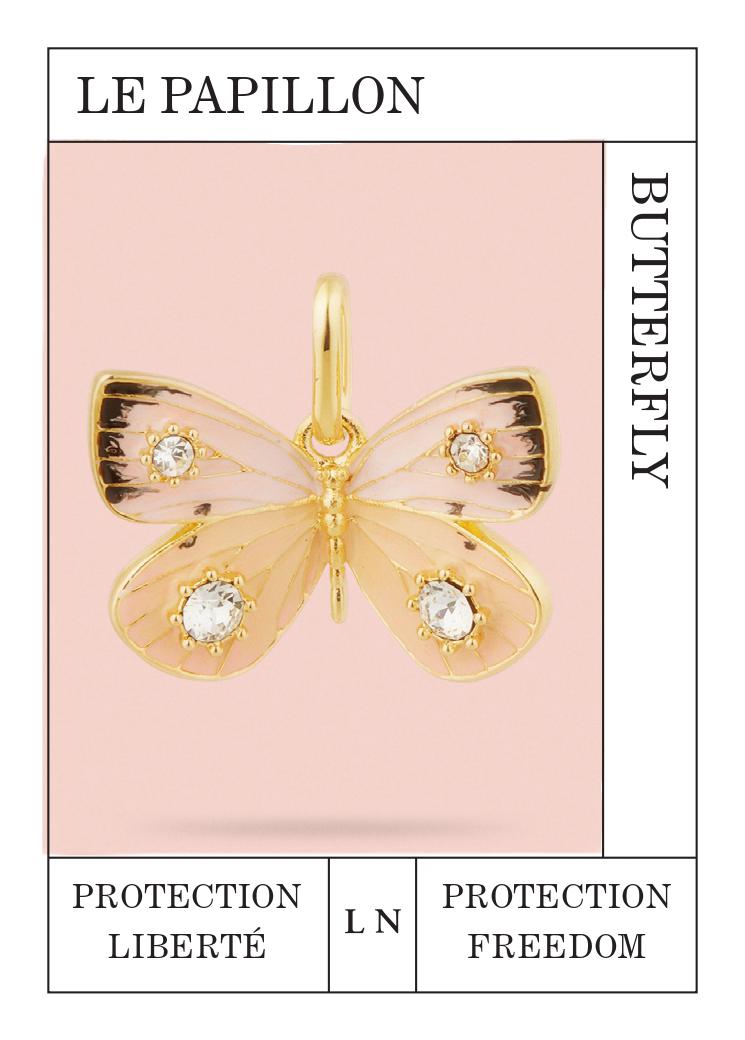 Pendant LES PENDENTIFS papillon — detail view