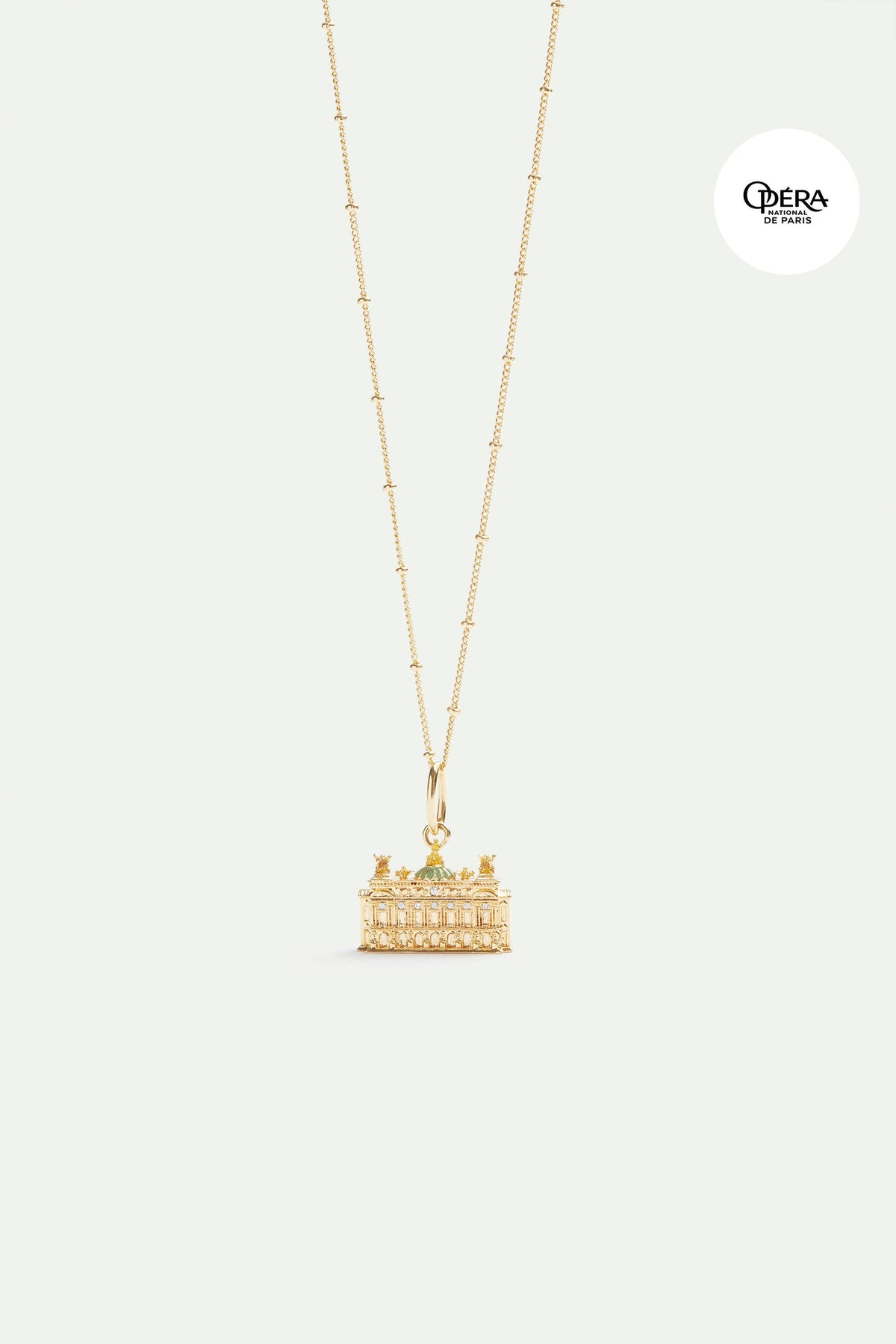 Necklace 42+5cm OPERA NATIONAL DE PARIS - PALAIS GARNIER — front view
