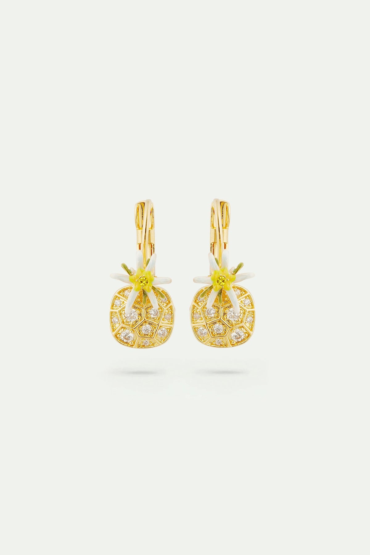 Sleeper Earrings LES NÉRÉIDES LOVES ANIMALS — front view