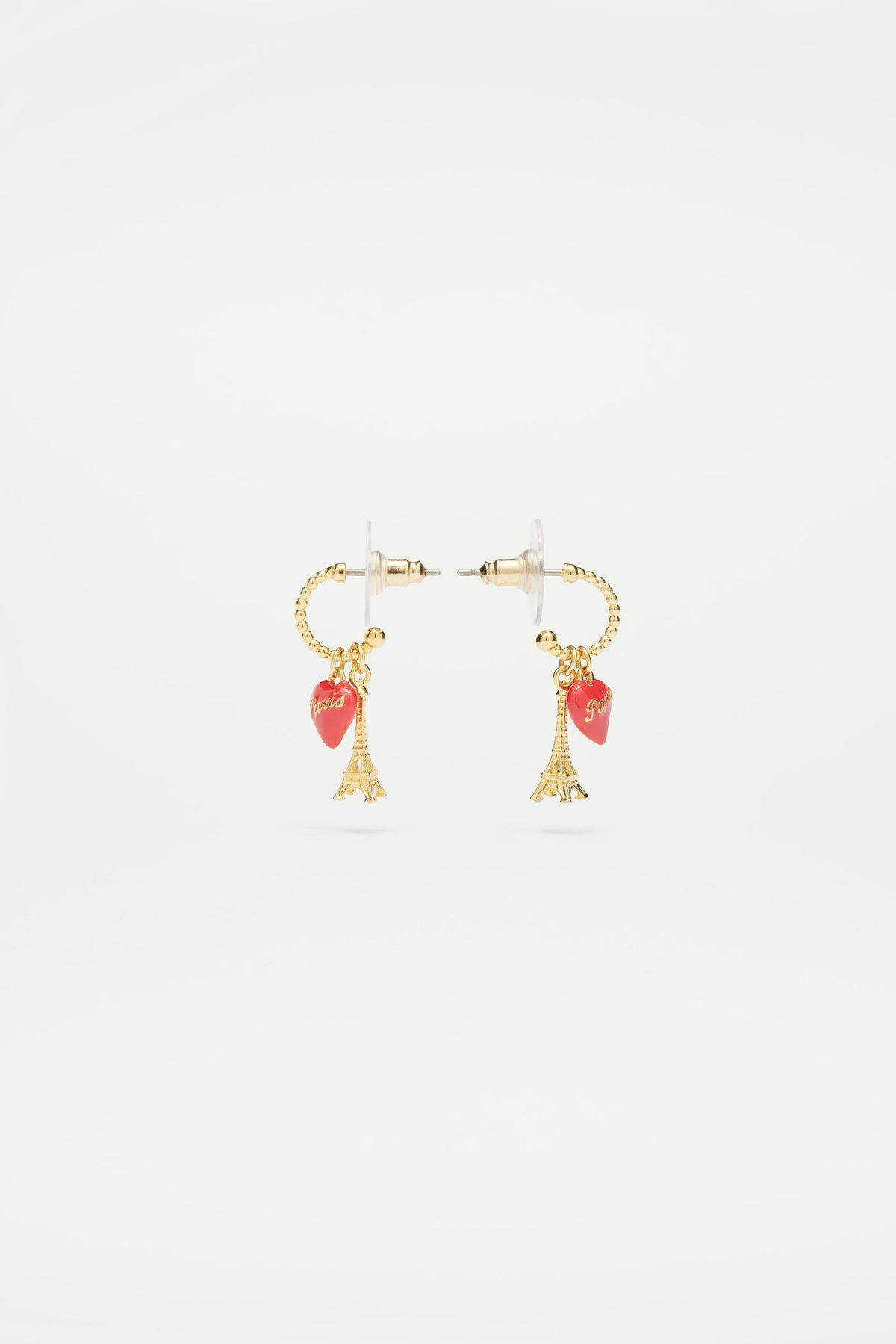 Post Earrings SOUVENIRS DE PARIS — front view